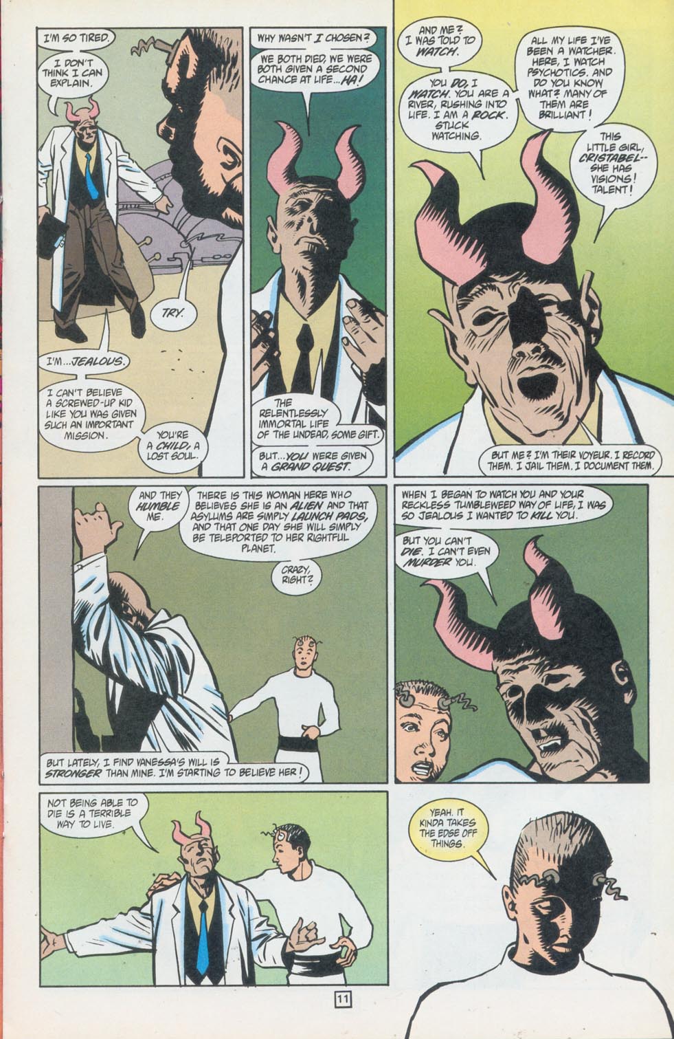 Read online Kid Eternity (1993) comic -  Issue #9 - 10
