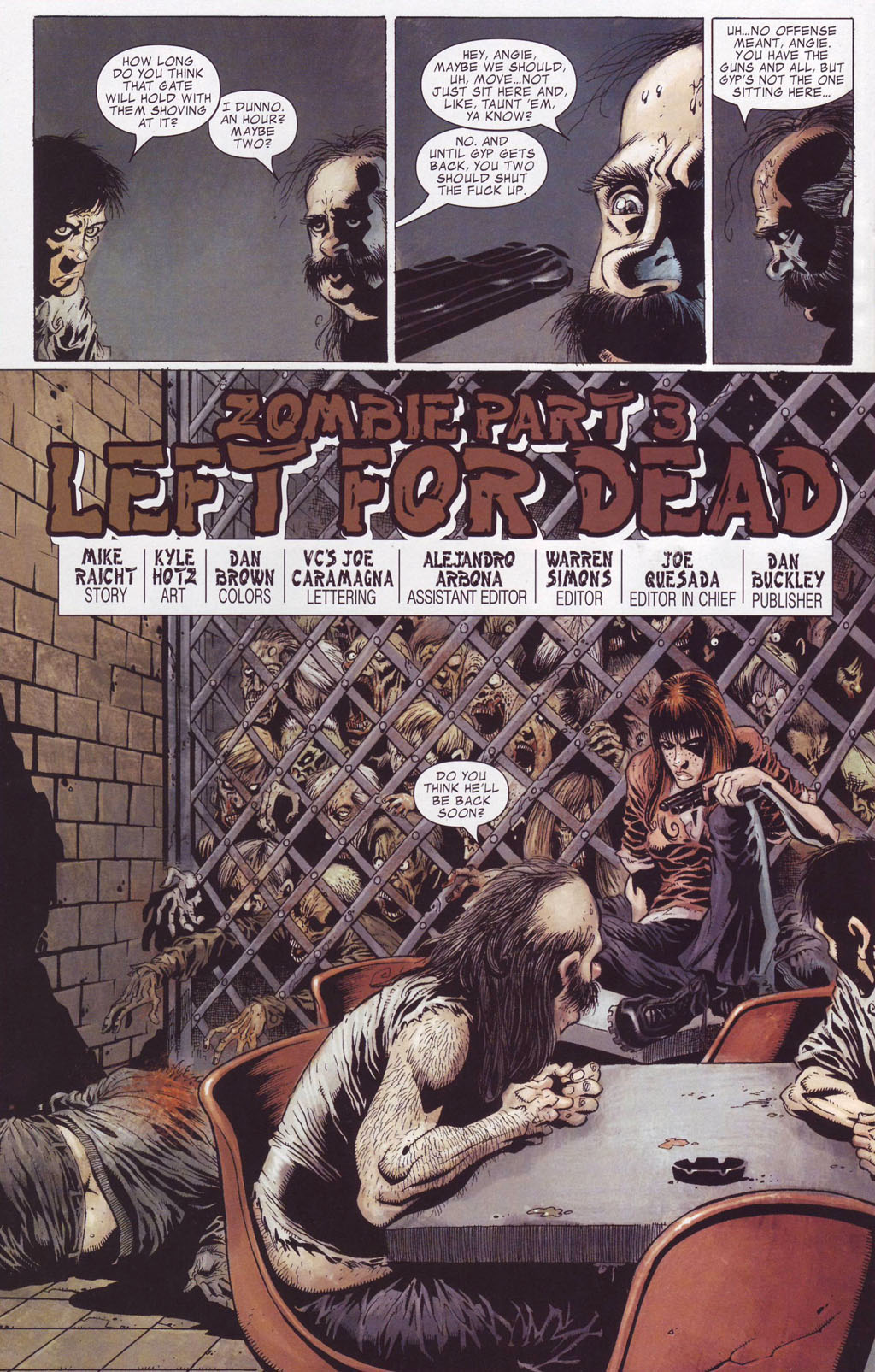 Read online Zombie (2006) comic -  Issue #3 - 3