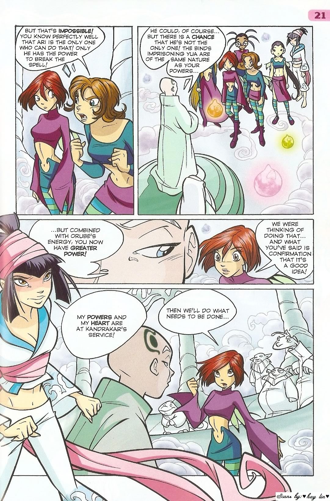 Read online W.i.t.c.h. comic -  Issue #33 - 9