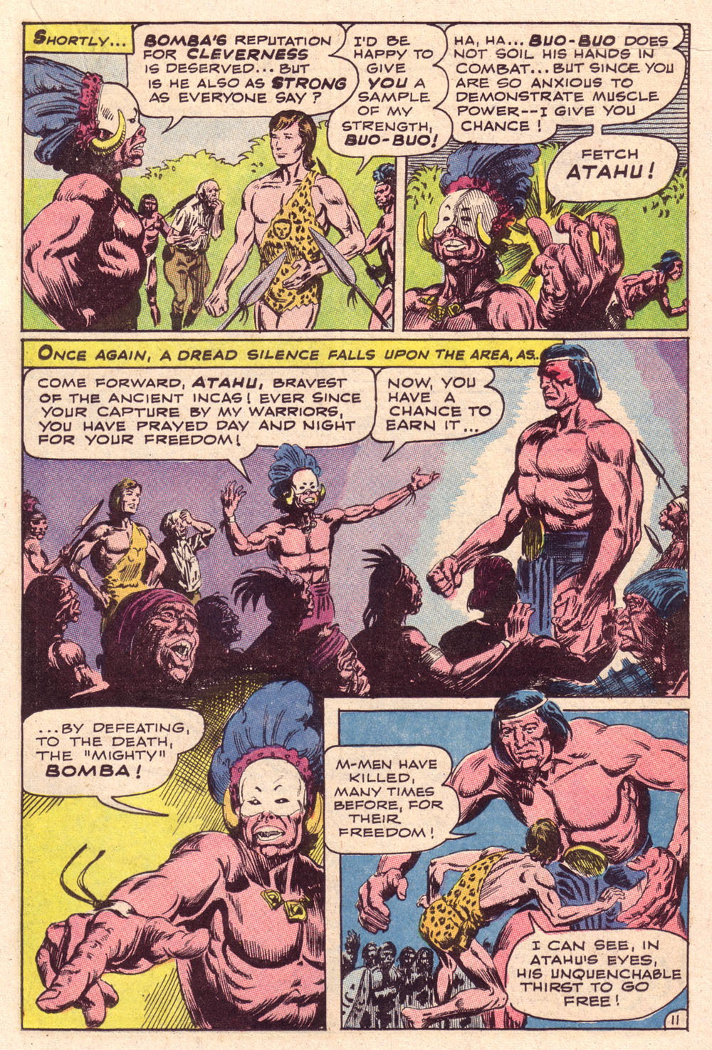Read online Bomba, The Jungle Boy comic -  Issue #2 - 17