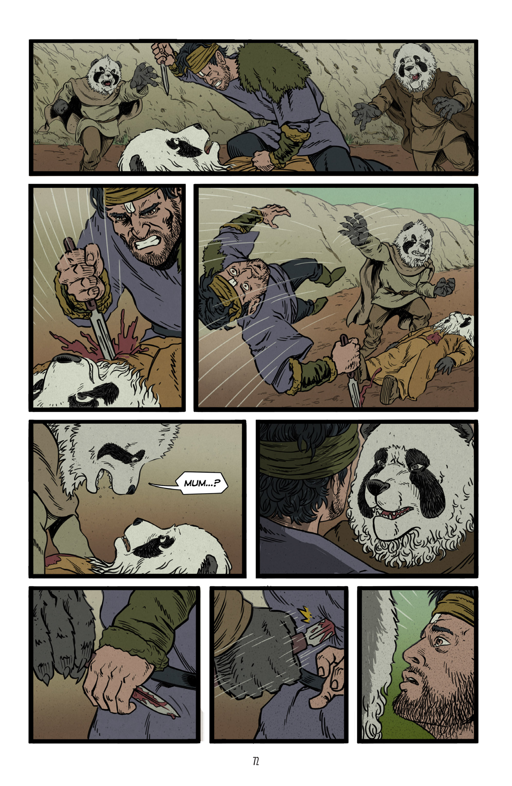 Read online Wastelander Panda comic -  Issue # TPB - 75