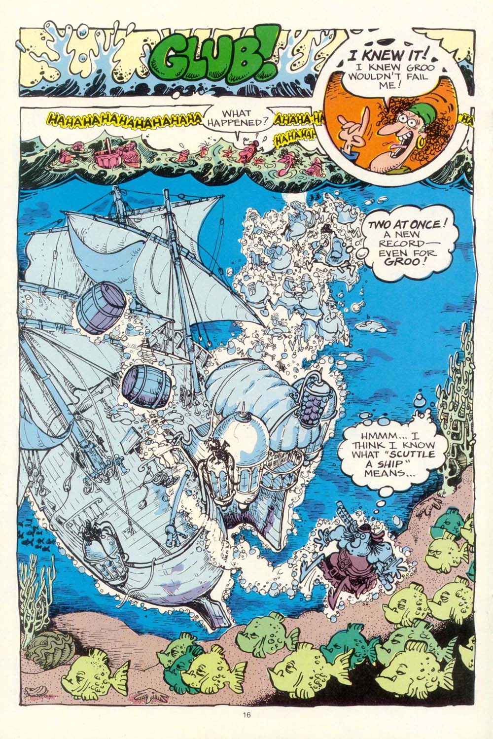 Read online Groo the Wanderer comic -  Issue #5 - 17