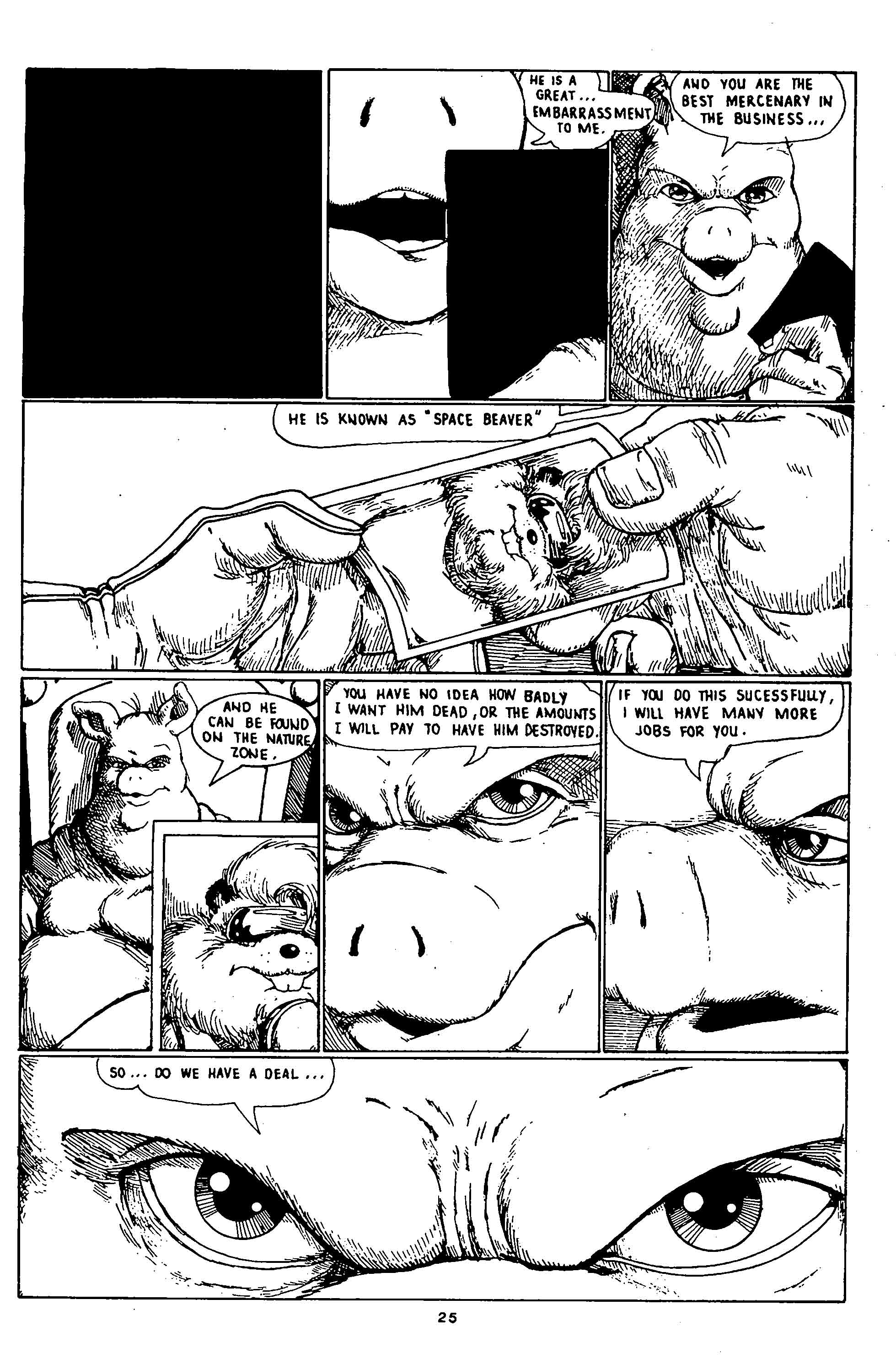 Read online Space Beaver comic -  Issue #3 - 27