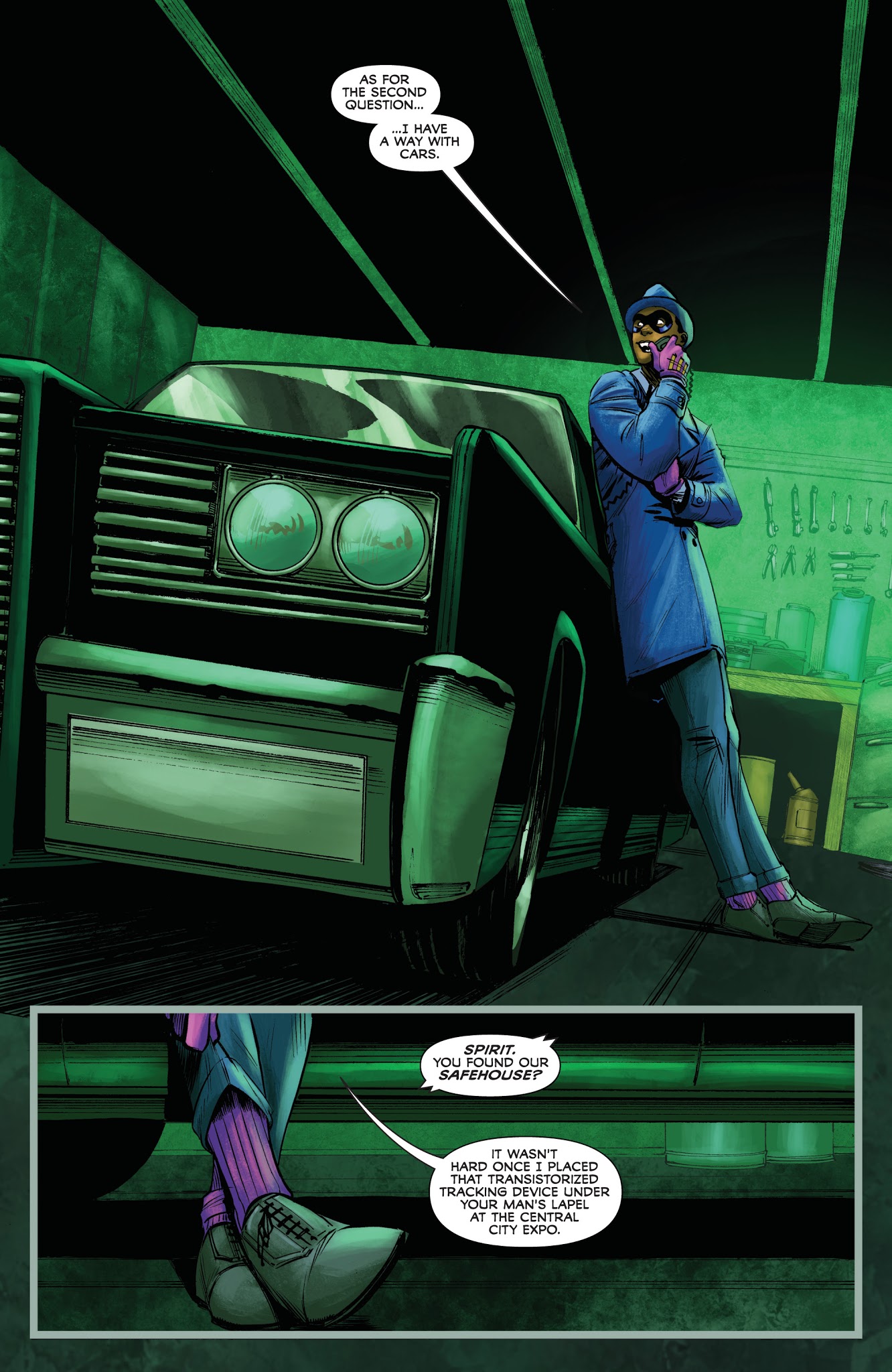 Read online The Green Hornet '66 Meets the Spirit comic -  Issue #3 - 12
