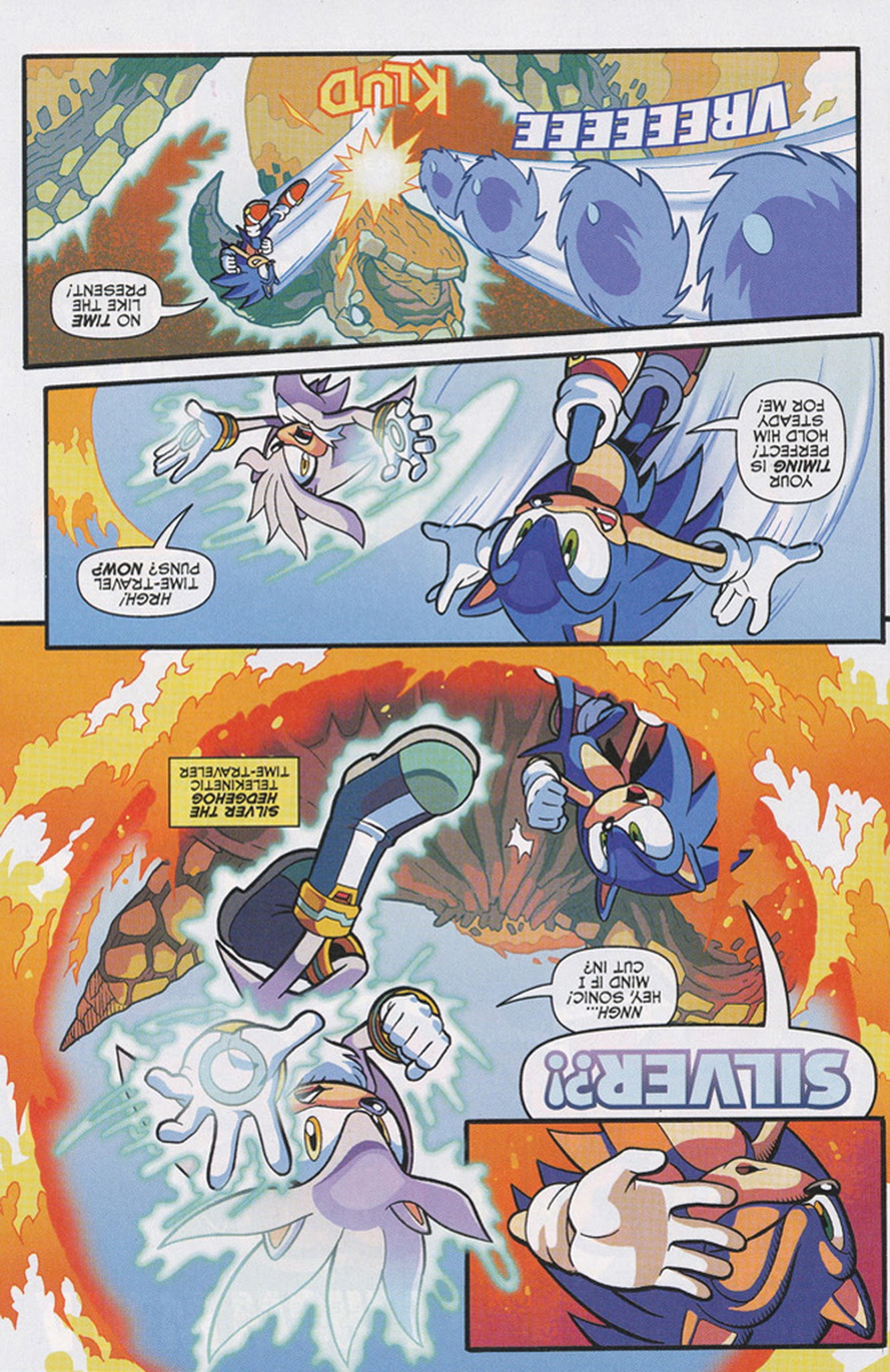 Read online Free Comic Book Day 2015 comic -  Issue # Sonic the Hedgehog - Mega Man Worlds Unite Prelude - 34