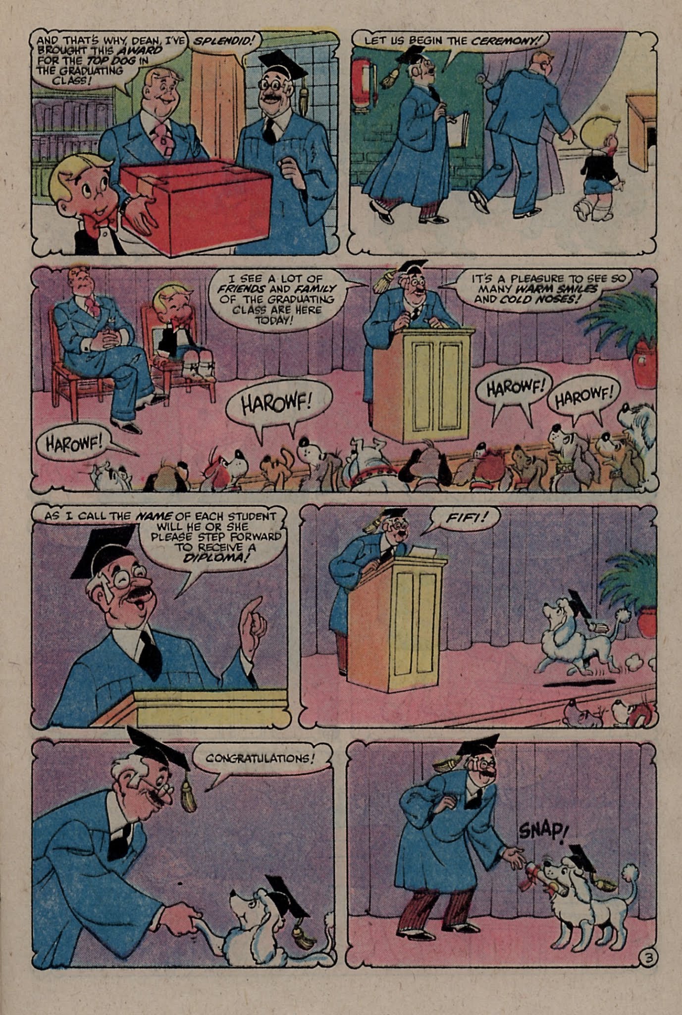 Read online Richie Rich & Dollar the Dog comic -  Issue #7 - 21