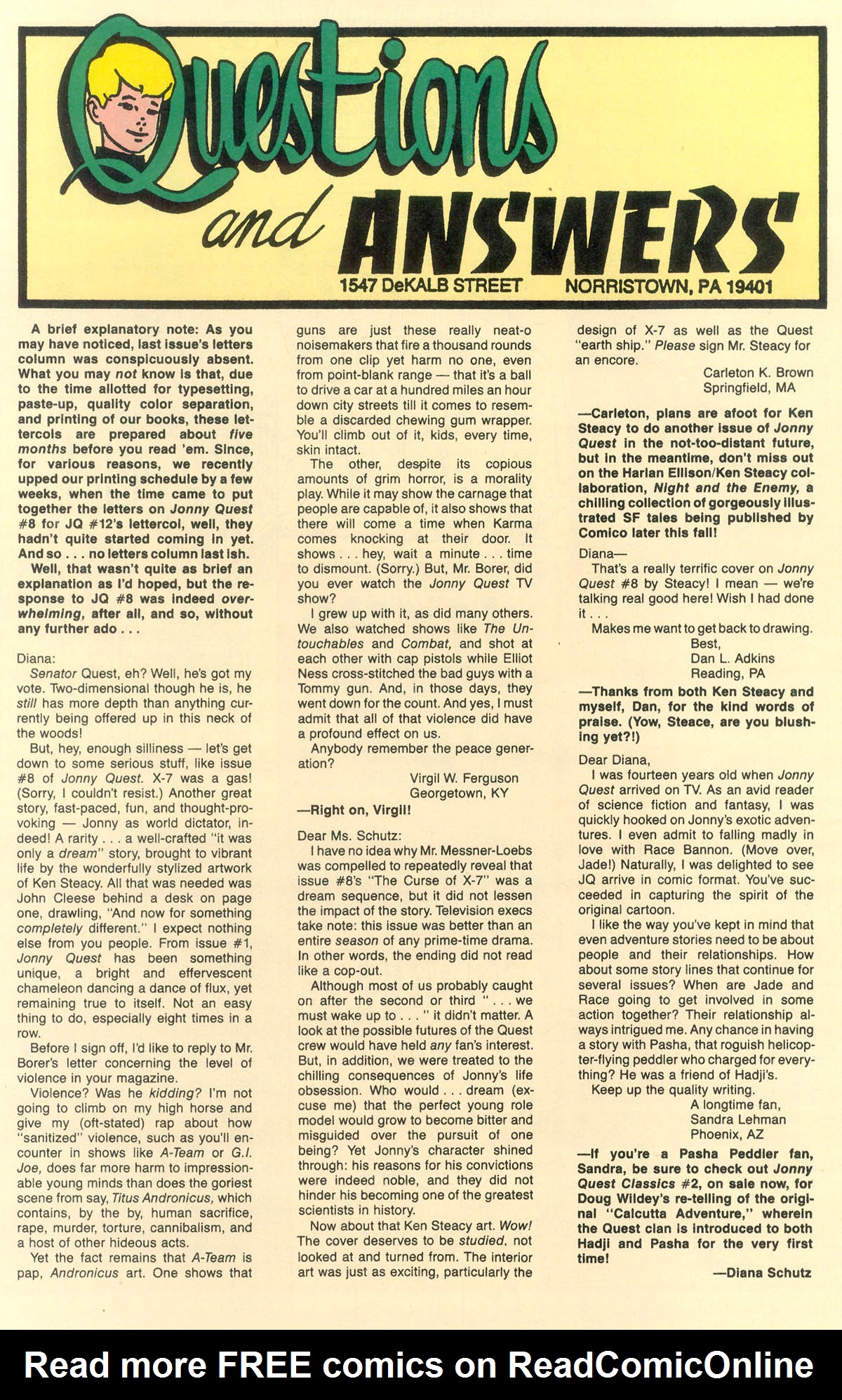 Read online Jonny Quest comic -  Issue #13 - 35