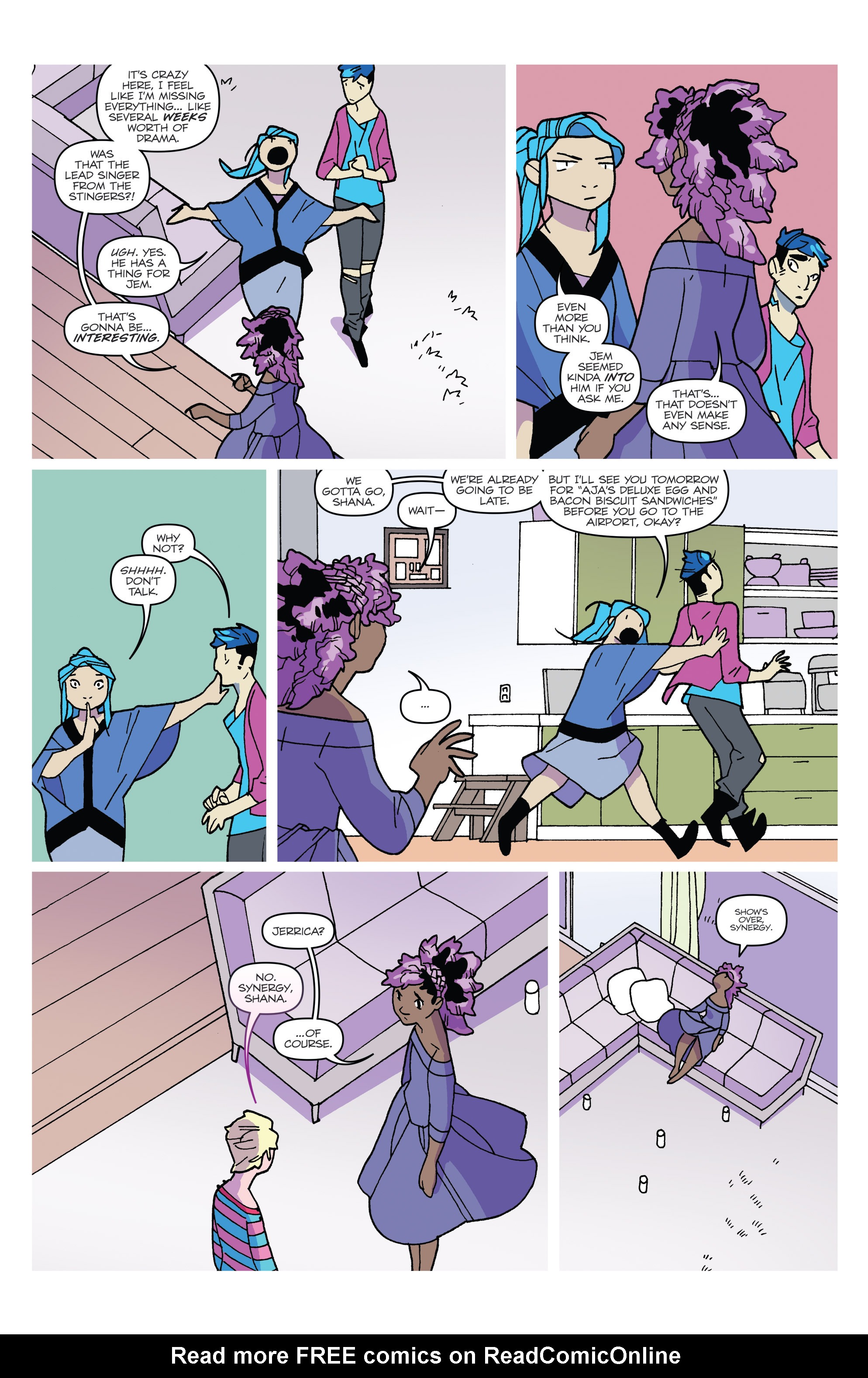 Read online Jem and The Holograms comic -  Issue #20 - 20