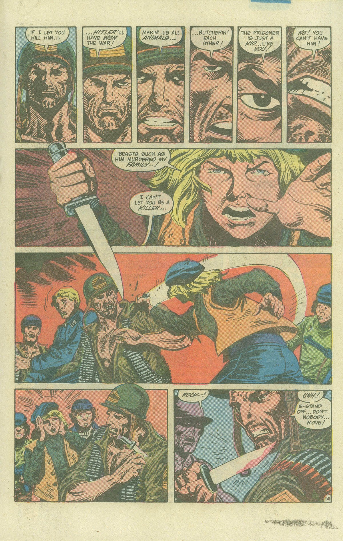 Read online Sgt. Rock comic -  Issue #401 - 18