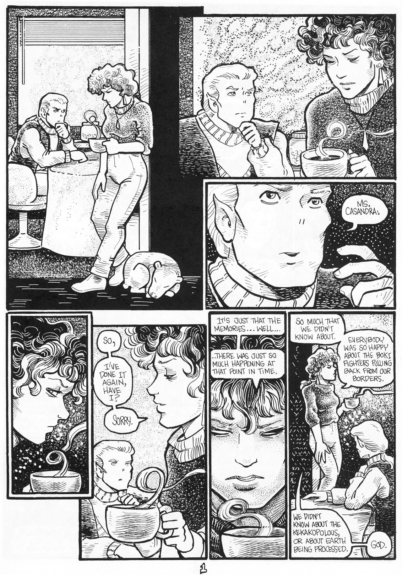 Read online Wandering Star comic -  Issue #16 - 3