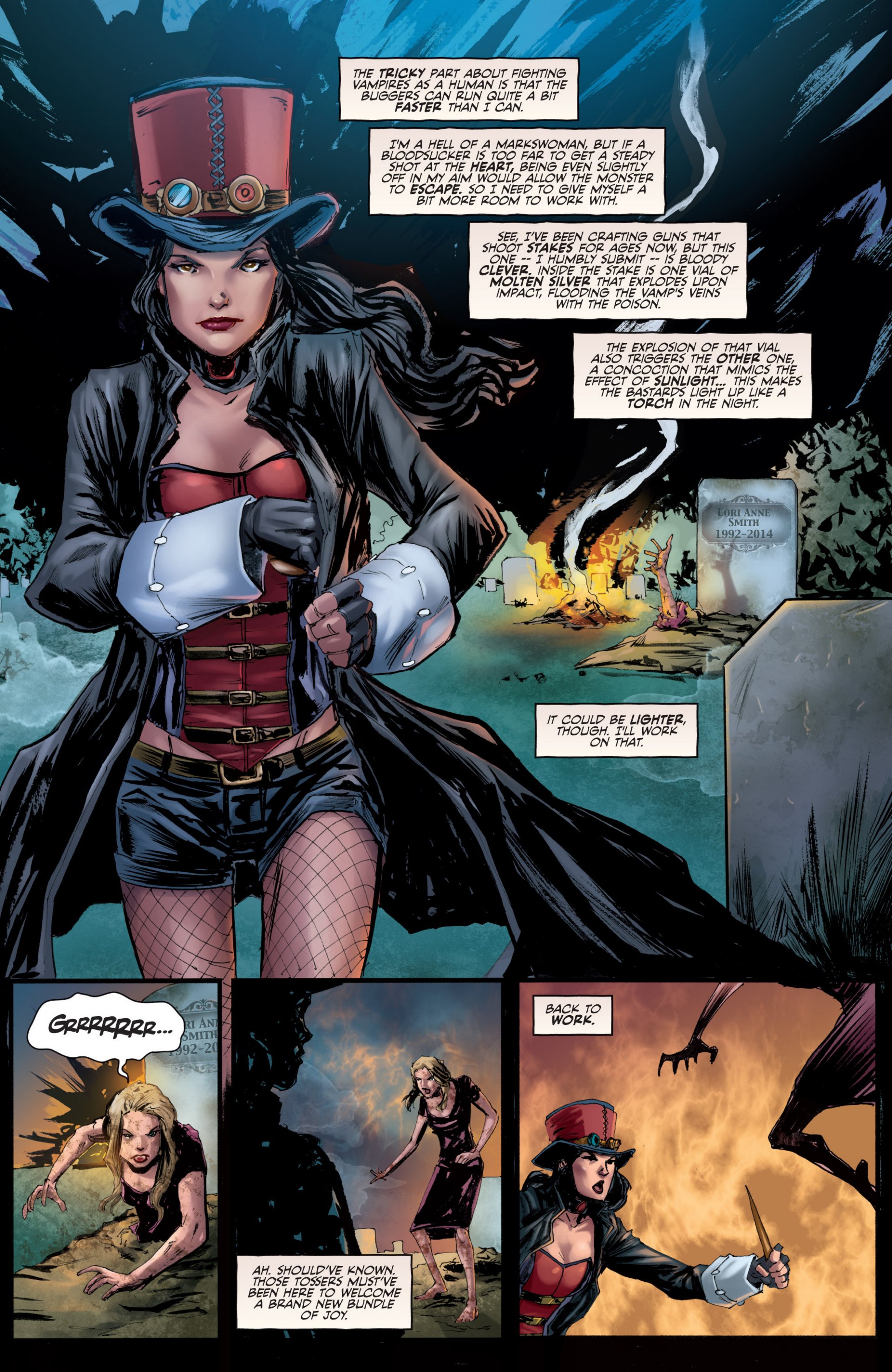 Read online Grimm Fairy Tales presents Helsing comic -  Issue #1 - 8