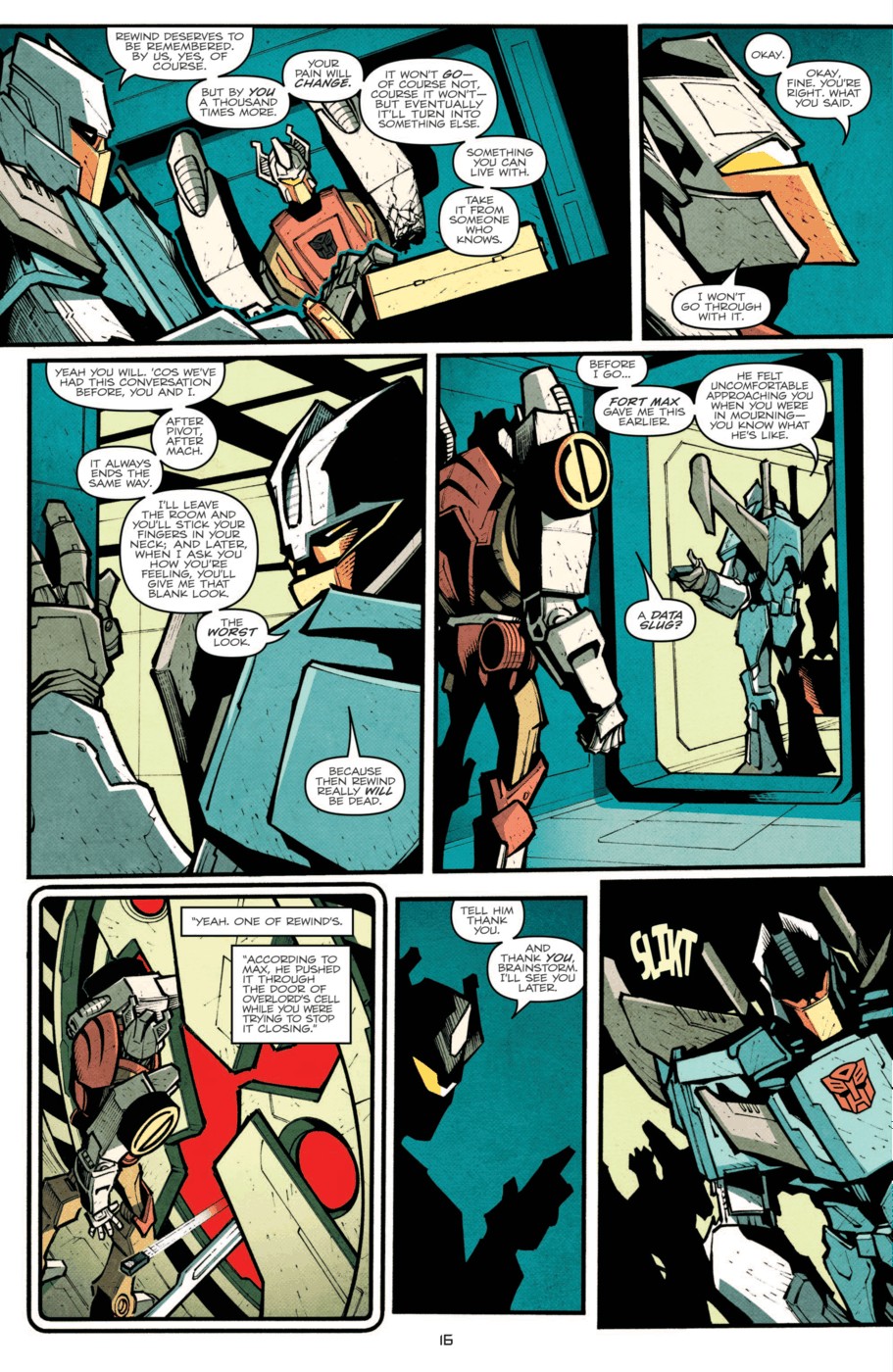 Read online The Transformers: More Than Meets The Eye comic -  Issue #16 - 19