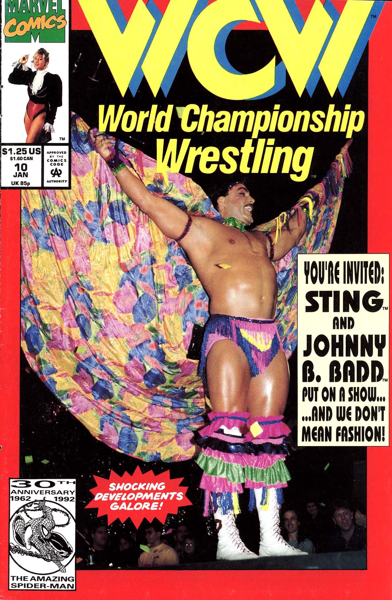 Read online WCW World Championship Wrestling comic -  Issue #10 - 1
