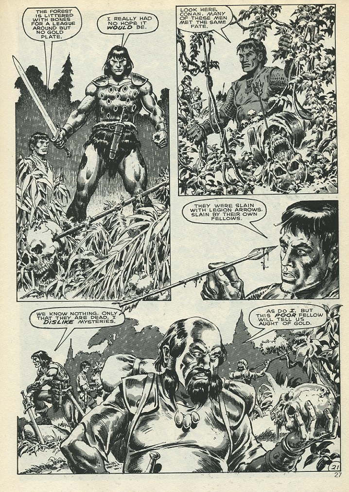 Read online The Savage Sword Of Conan comic -  Issue #137 - 28
