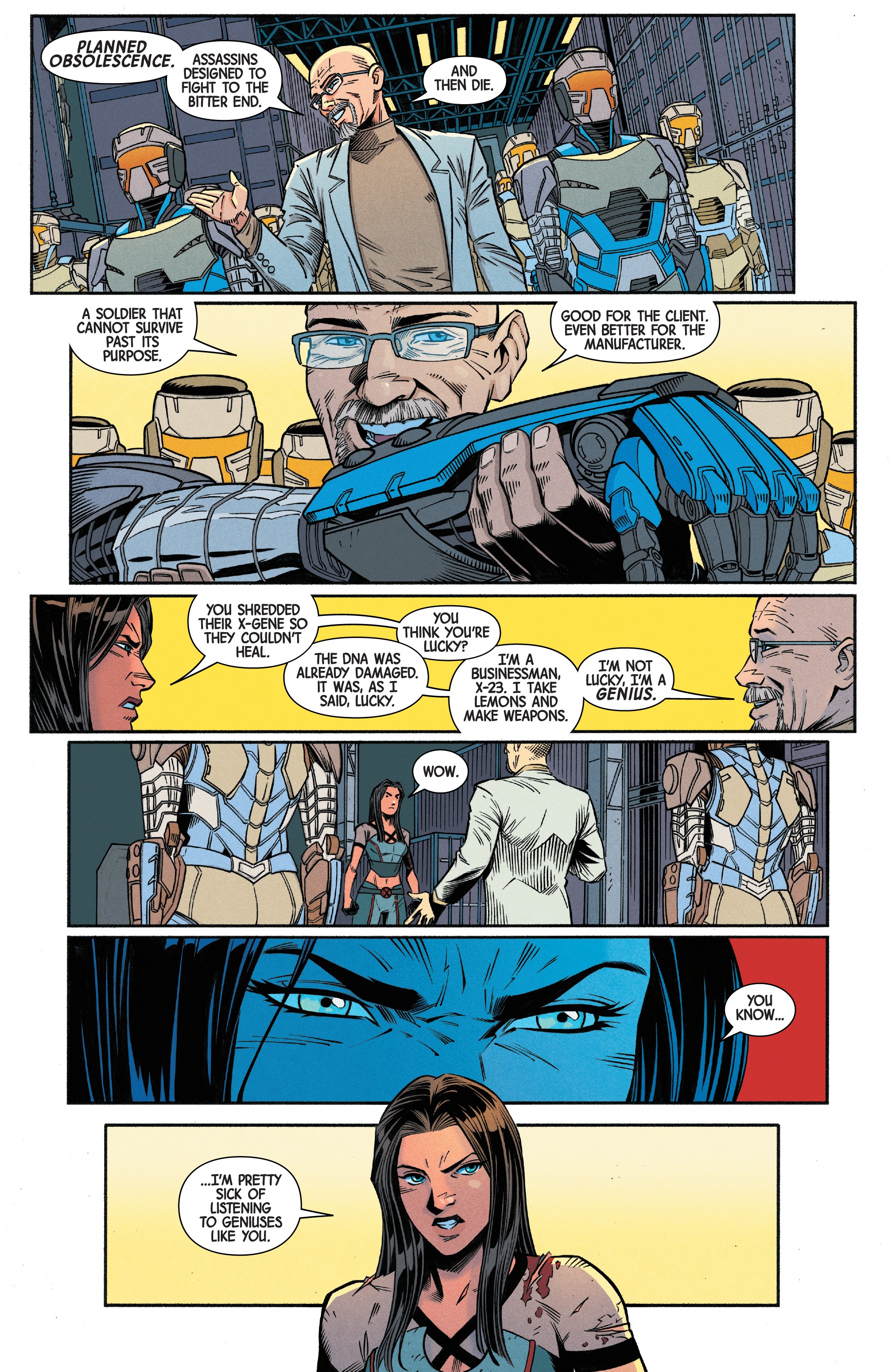 Read online X-23 (2018) comic -  Issue #10 - 4