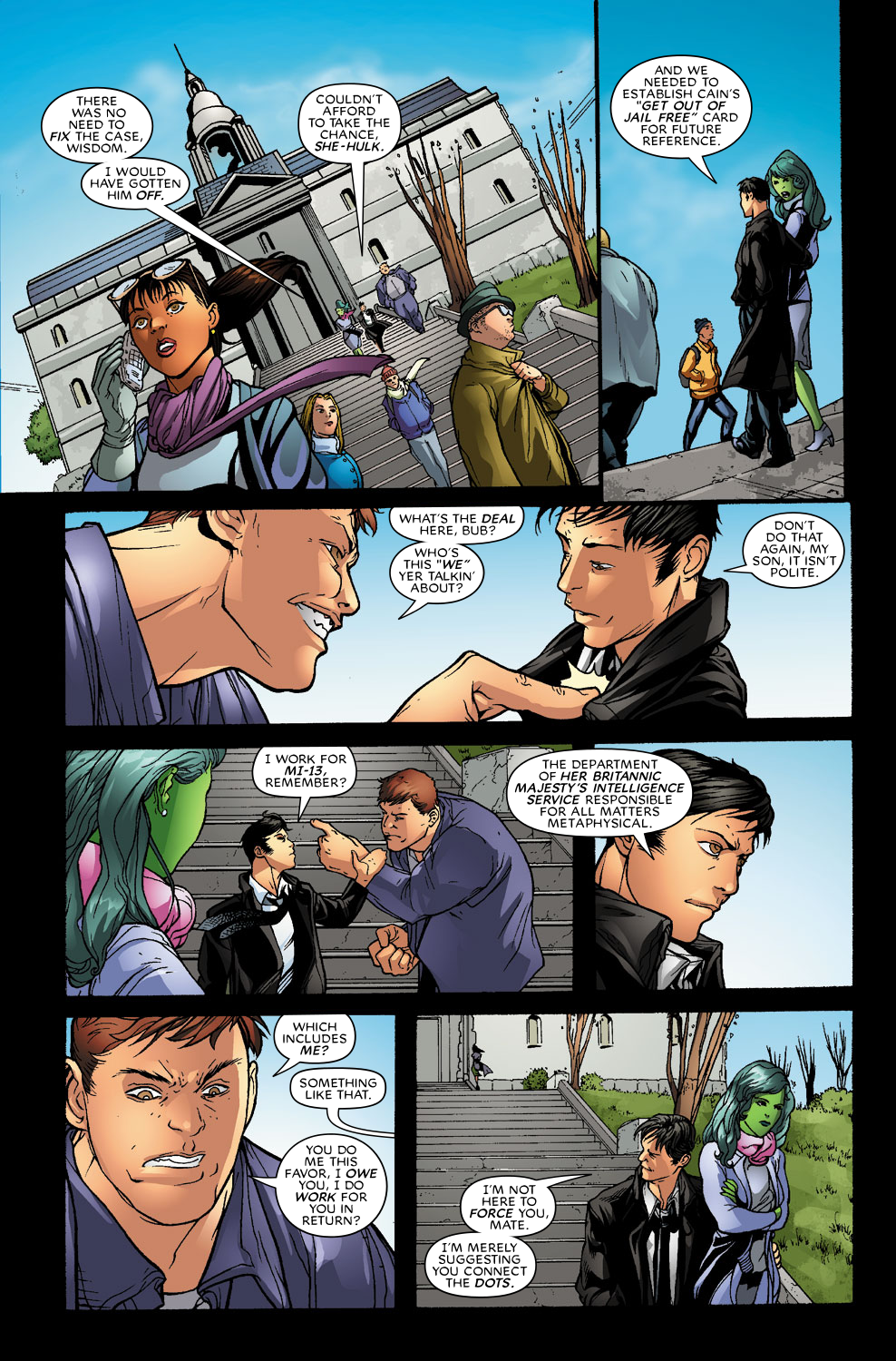 Read online New Excalibur comic -  Issue #4 - 6