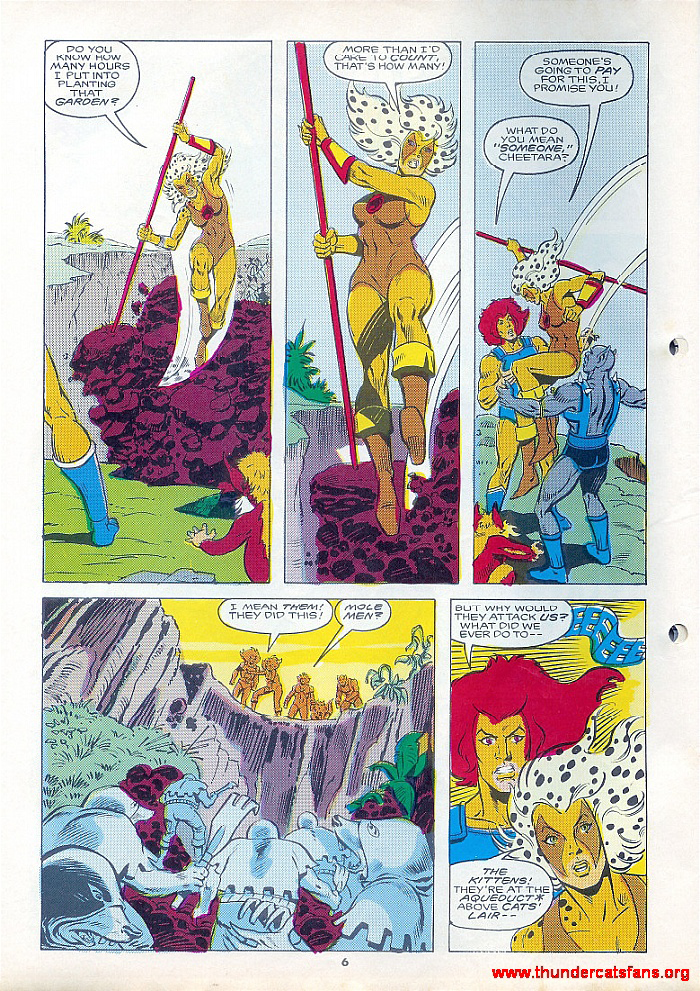 Read online ThunderCats (1987) comic -  Issue #19 - 6