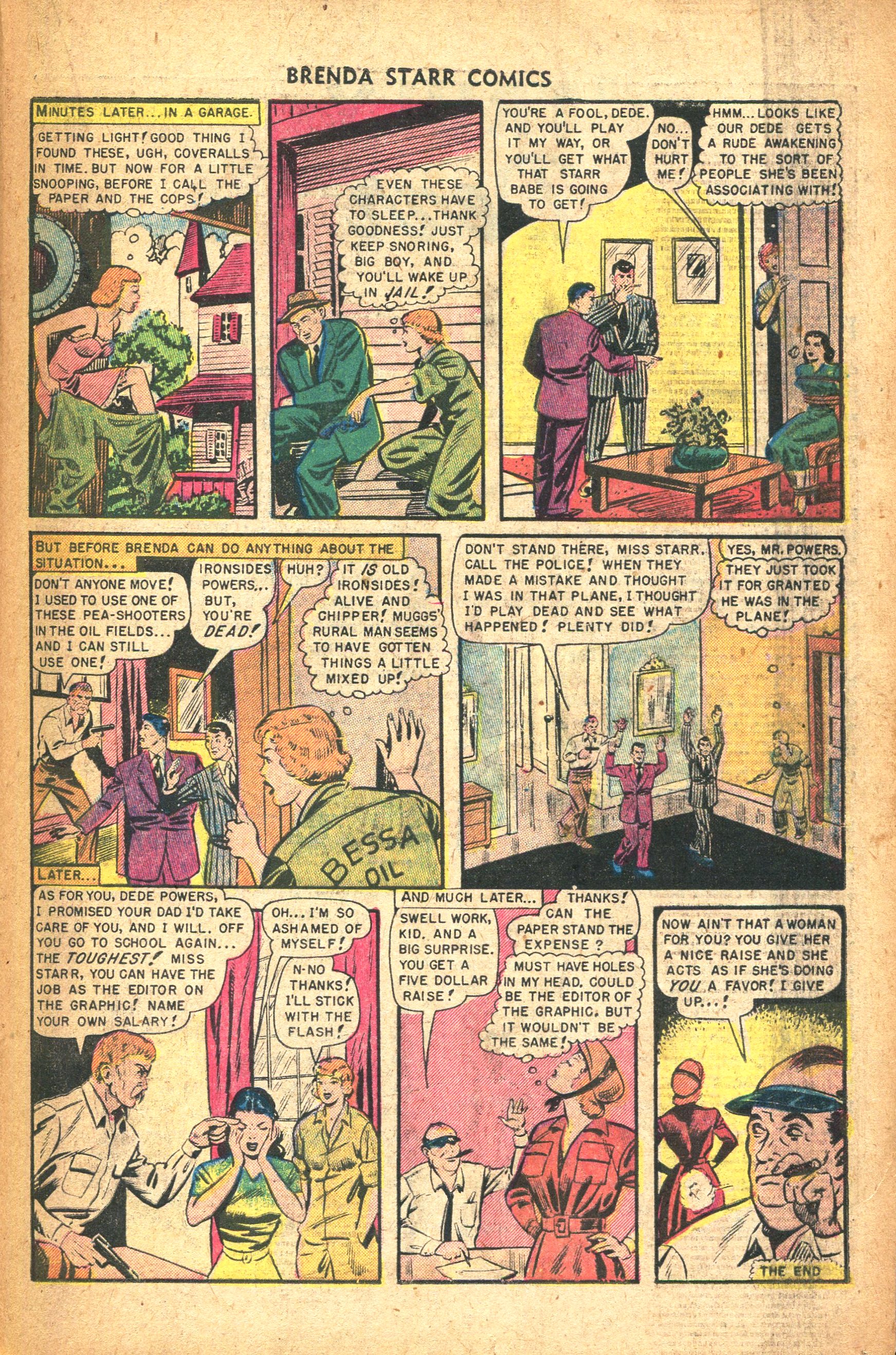 Read online Brenda Starr (1948) comic -  Issue #12 - 19