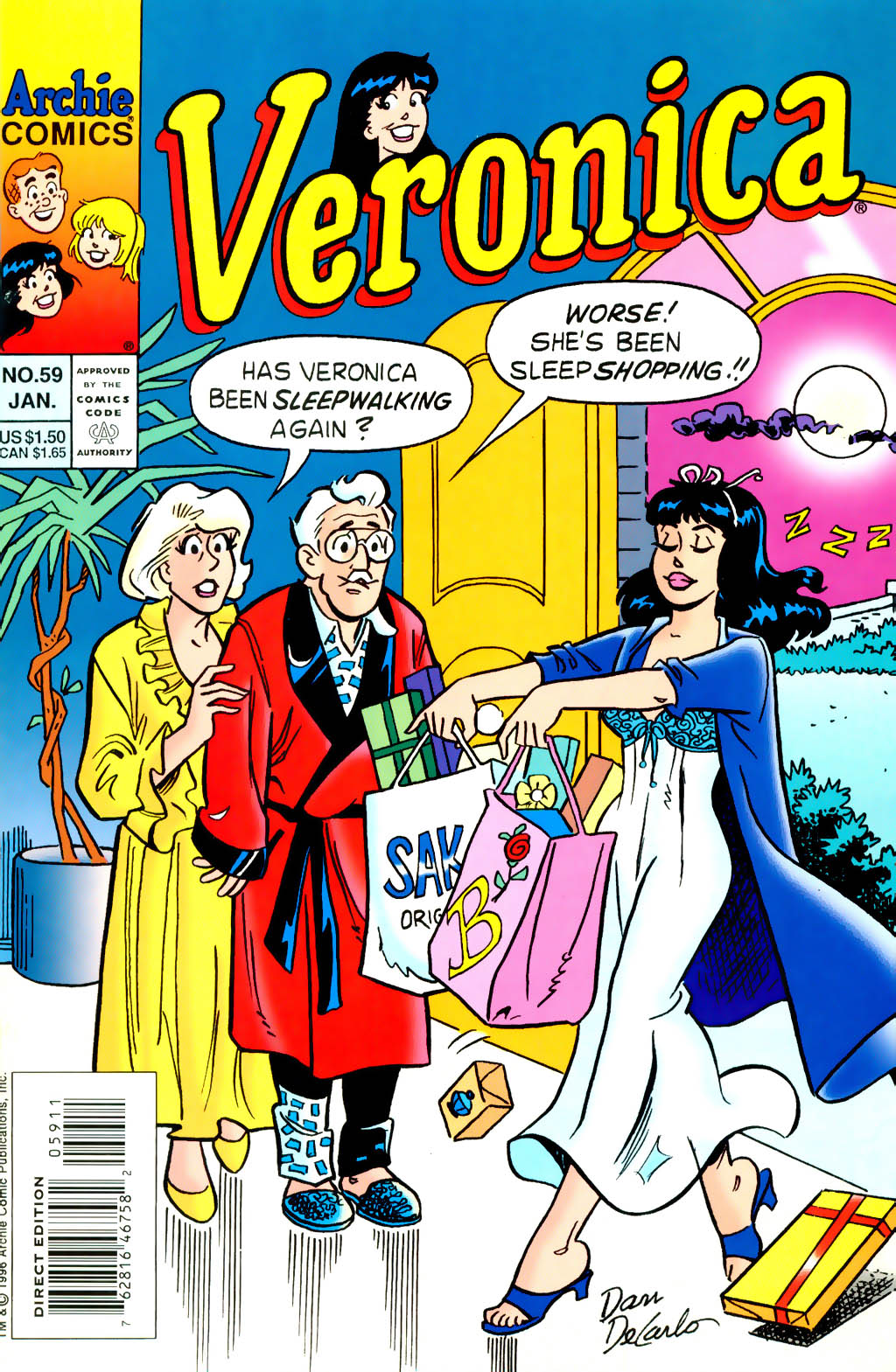Read online Veronica comic -  Issue #59 - 1