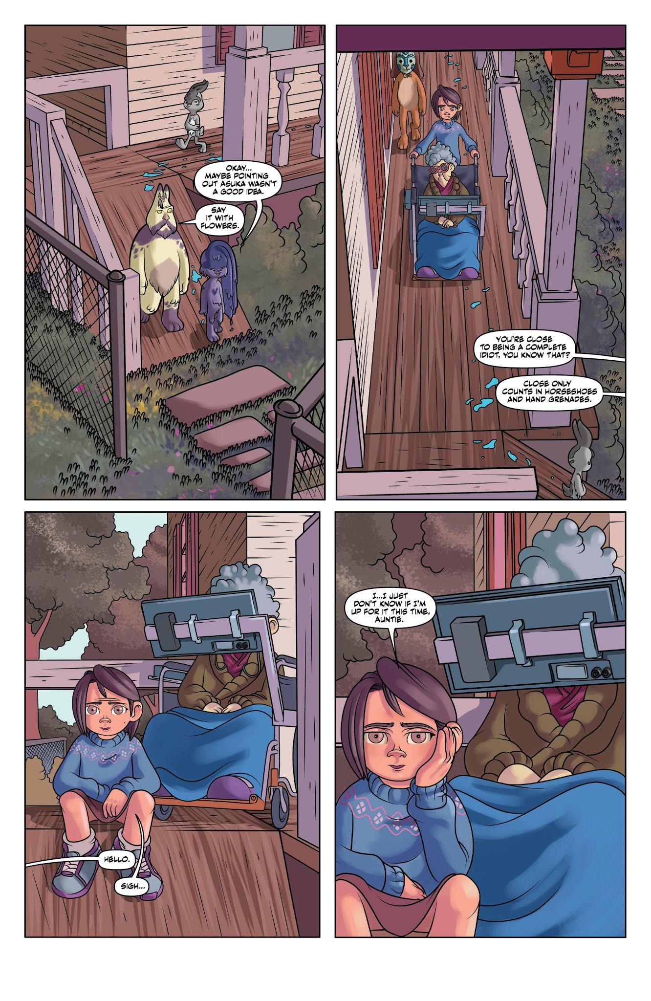 Read online Auntie Agatha's Home For Wayward Rabbits comic -  Issue #3 - 20
