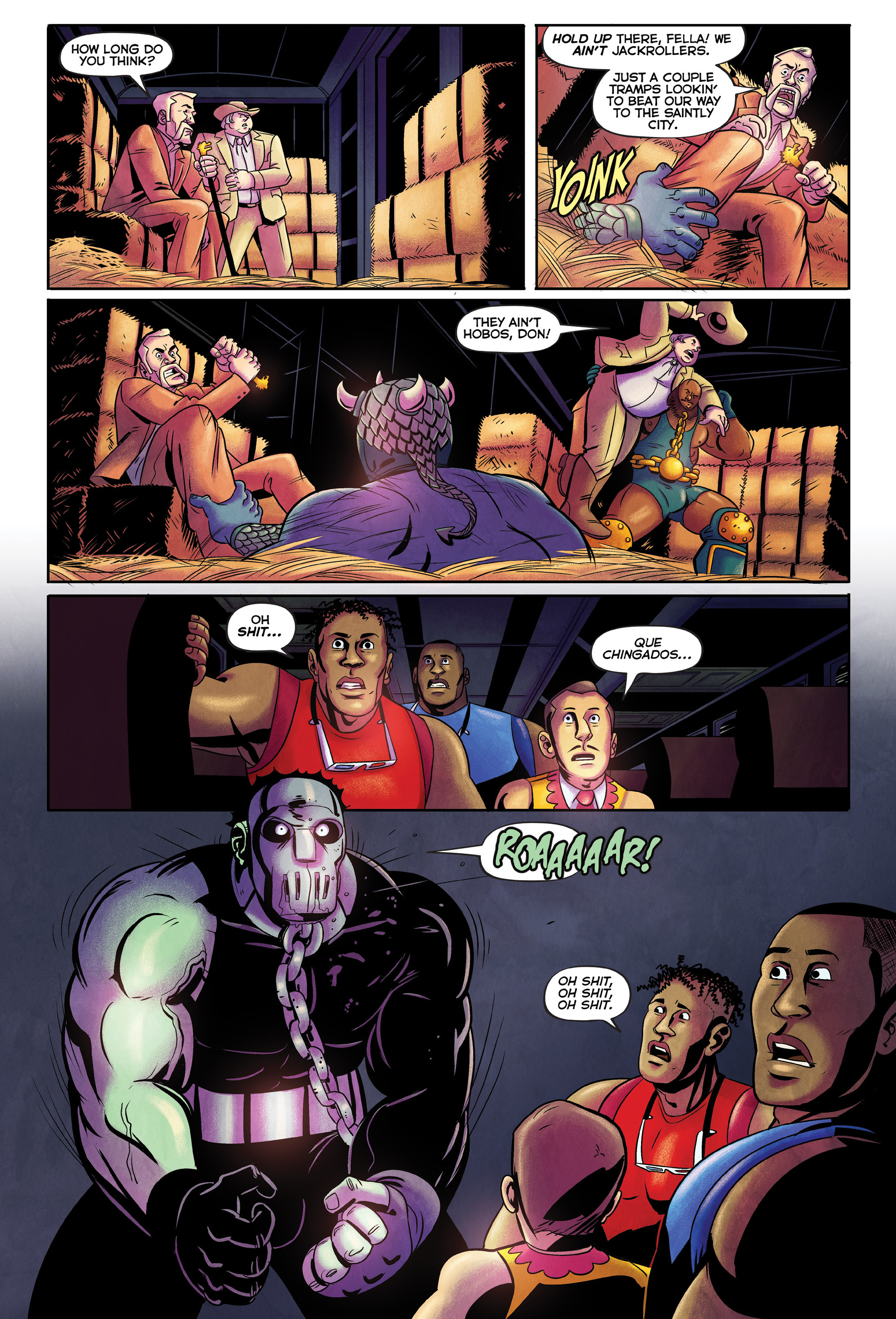 Read online Invasion from Planet Wrestletopia comic -  Issue #5 - 24