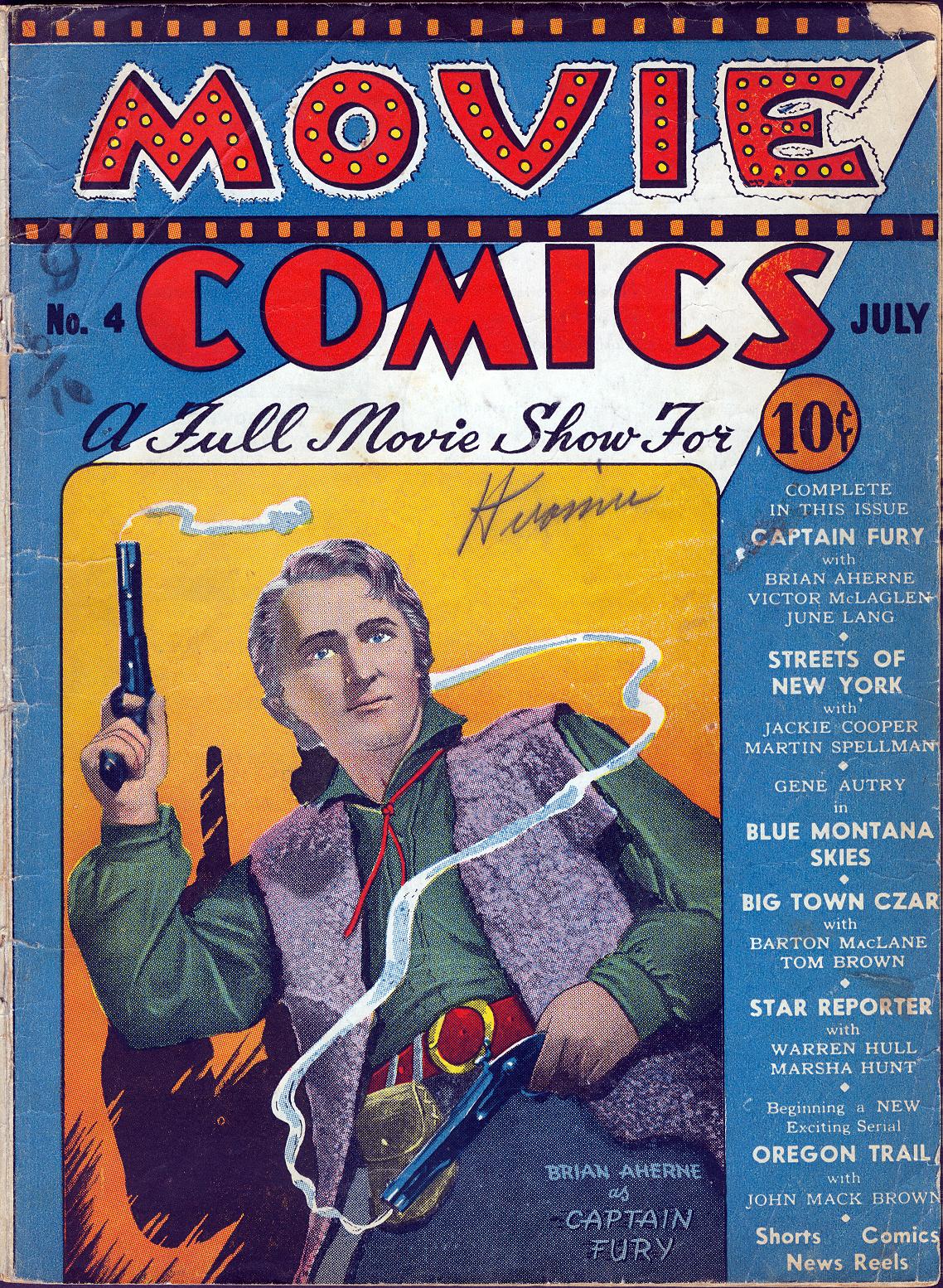 Read online Movie Comics comic -  Issue #4 - 1