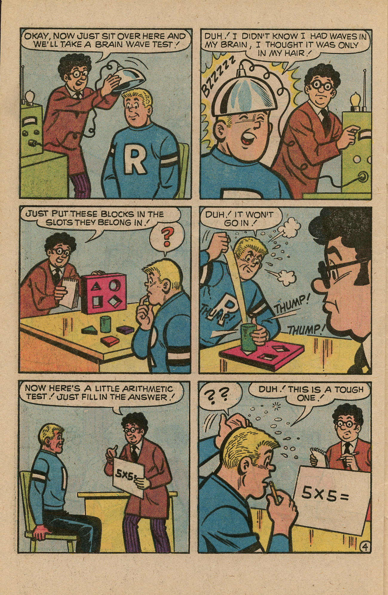 Read online Archie's TV Laugh-Out comic -  Issue #38 - 32