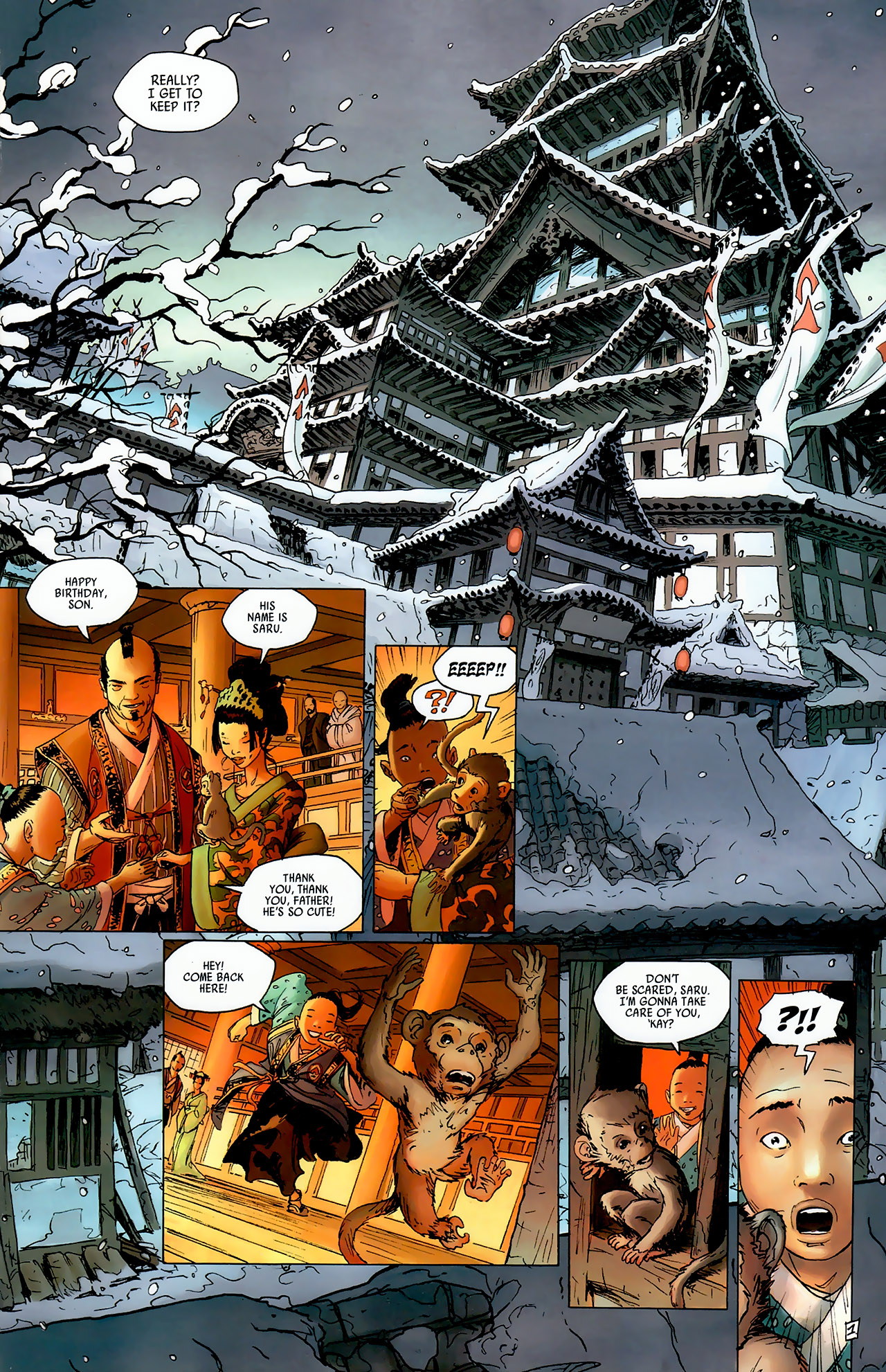 Read online Samurai: Legend comic -  Issue #4 - 5