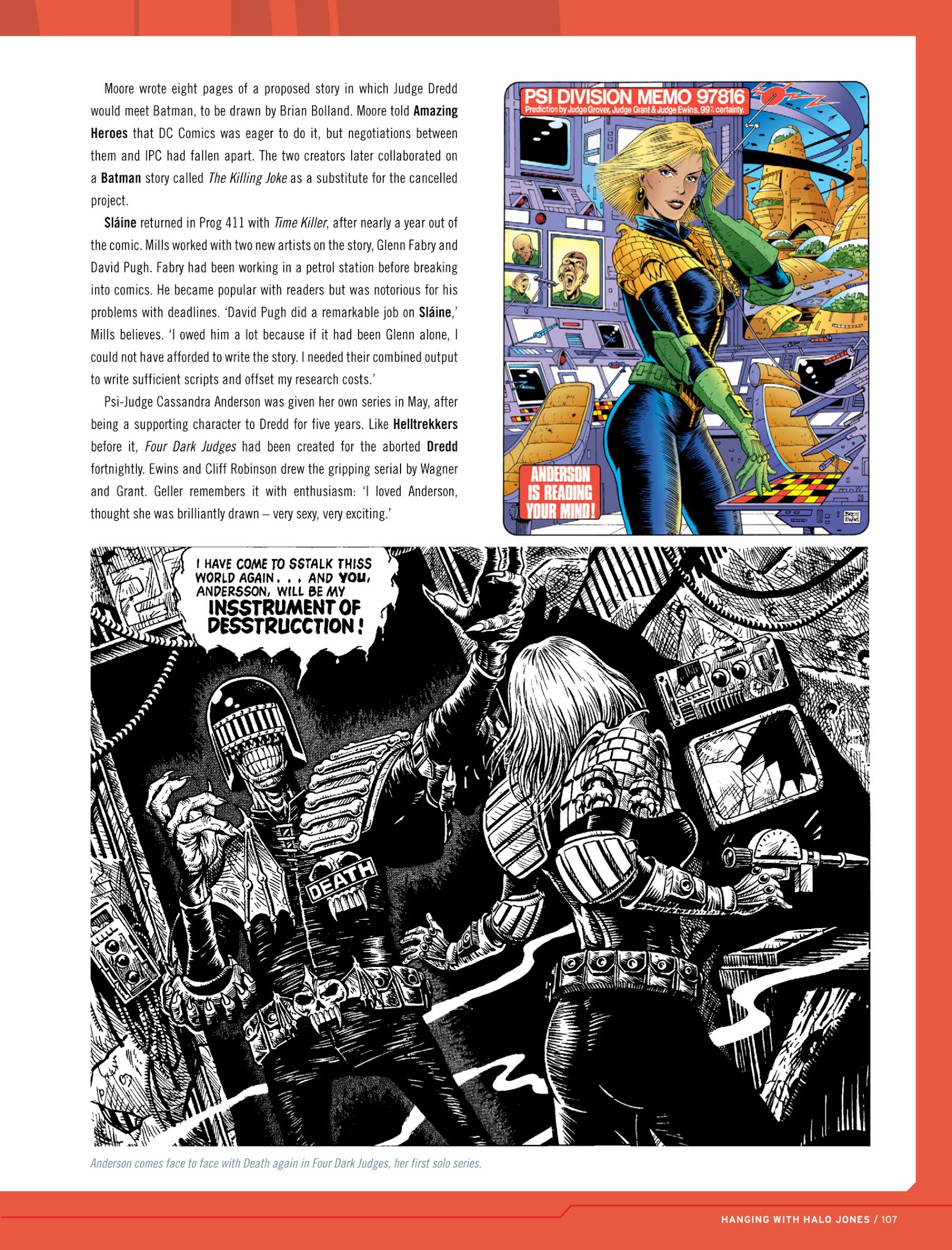 Read online Thrill-Power Overload: Forty Years of 2000 AD: Revised, Updated and Expanded! comic -  Issue # TPB (Part 2) - 9