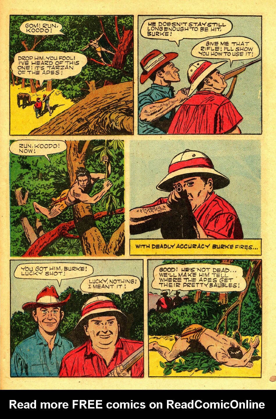 Read online Tarzan (1948) comic -  Issue #46 - 29