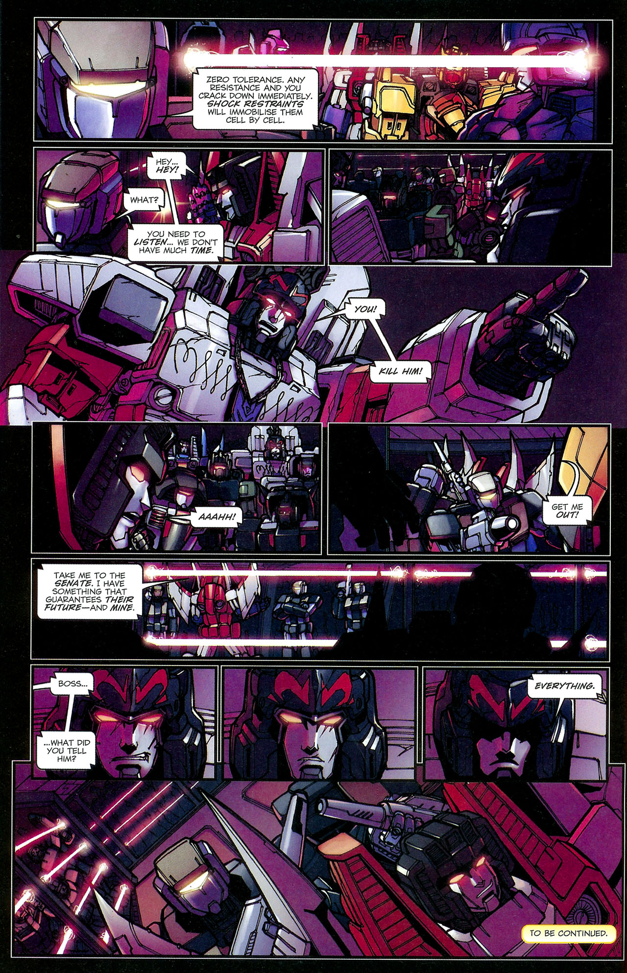 Read online The Transformers Megatron Origin comic -  Issue #3 - 24