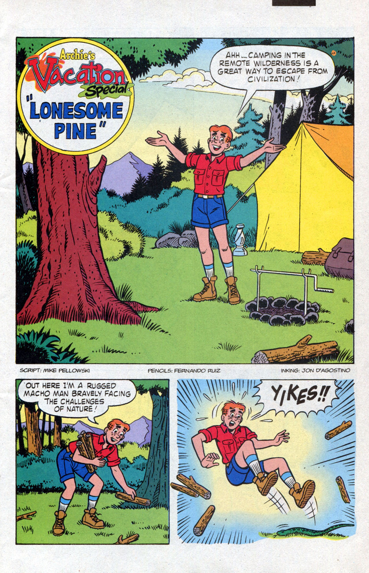 Read online Archie's Vacation Special comic -  Issue #3 - 11