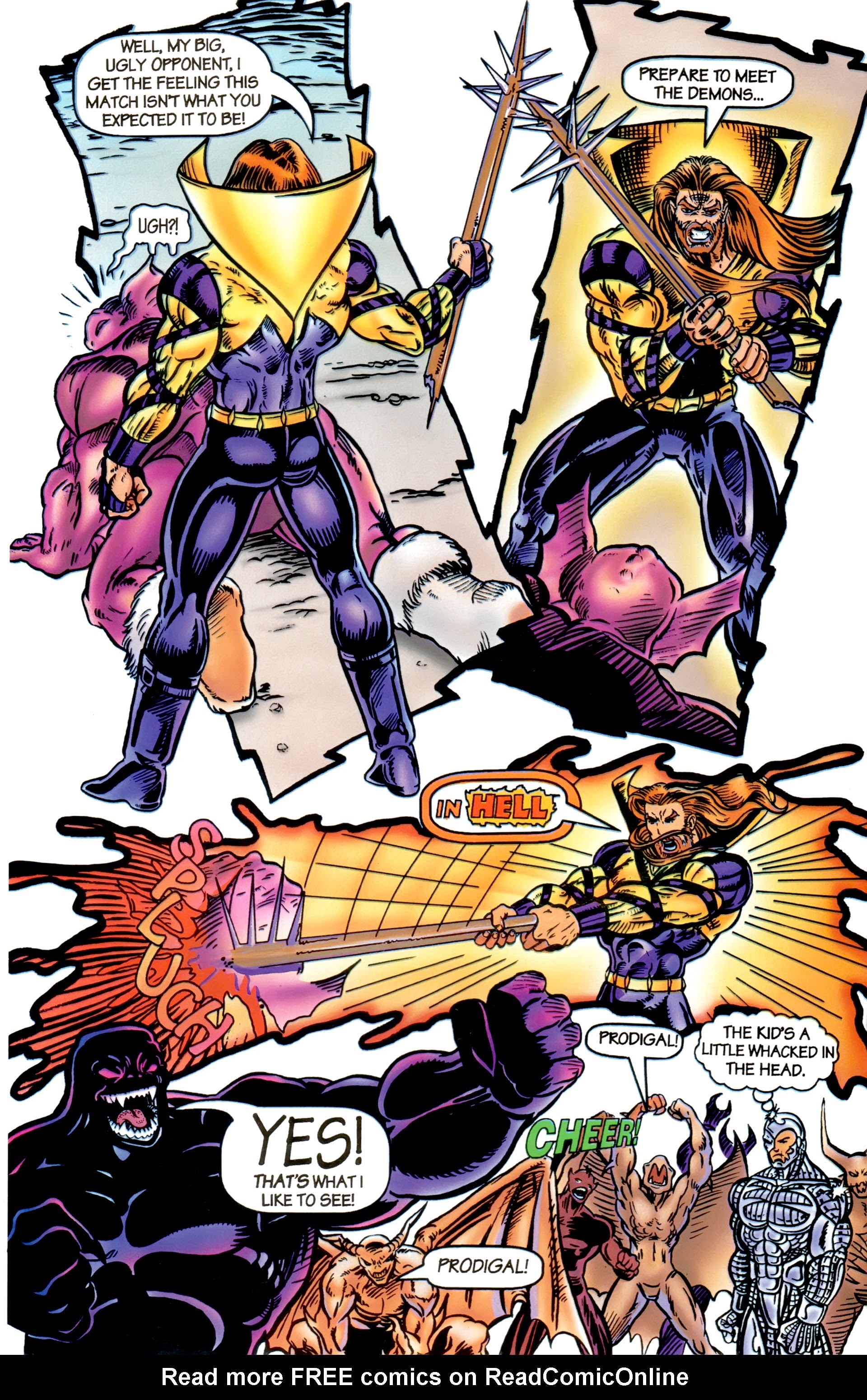 Read online Bloodfire comic -  Issue #9 - 15