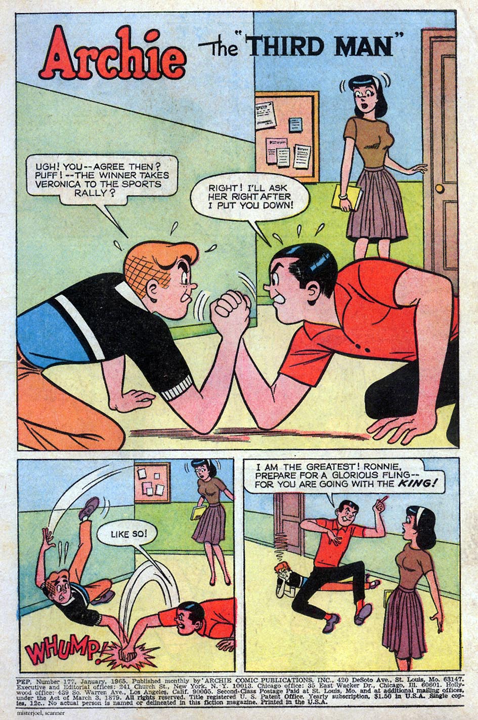 Read online Pep Comics comic -  Issue #177 - 3