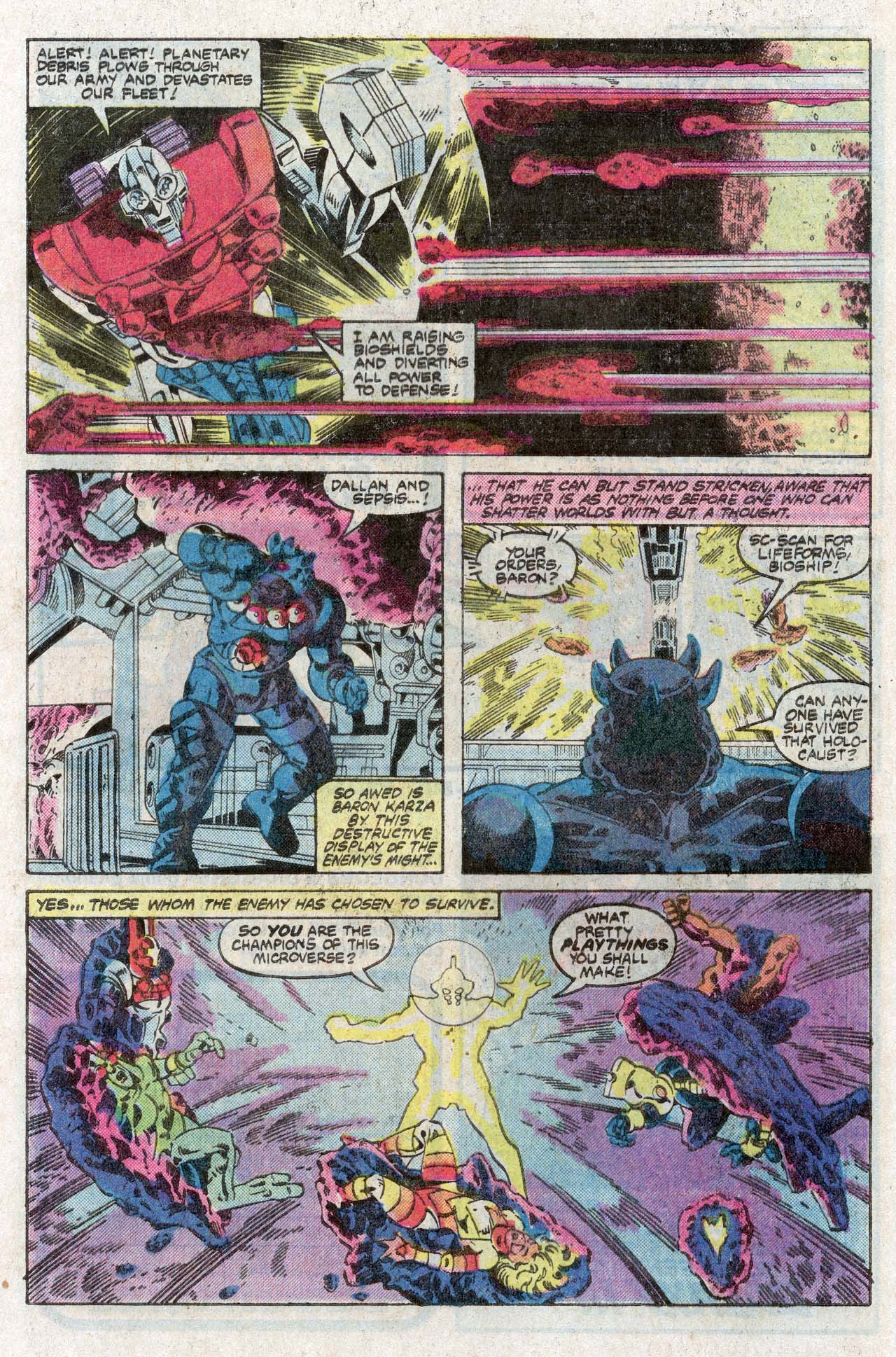 Read online The X-Men and the Micronauts comic -  Issue #1 - 16