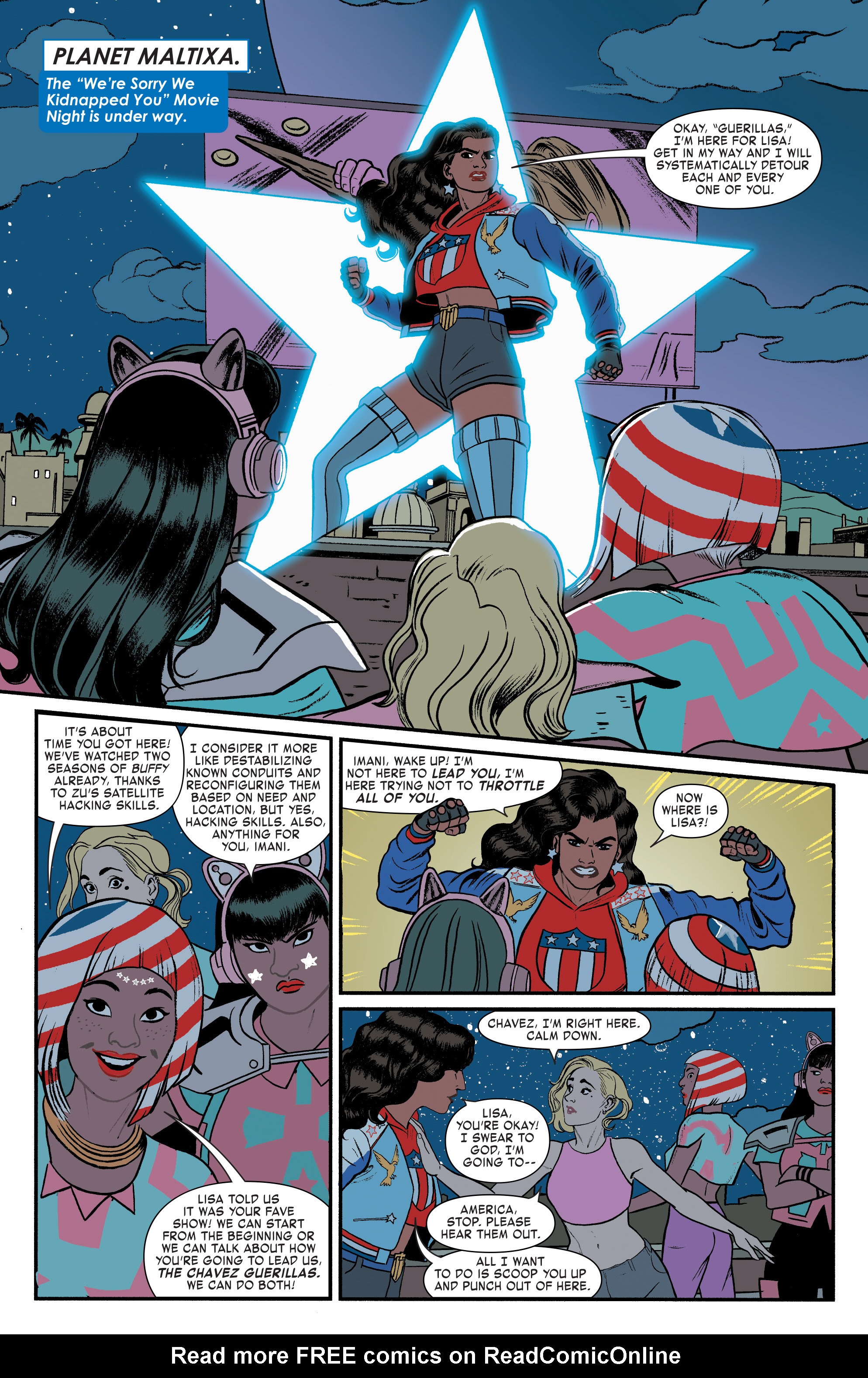 Read online America (2017) comic -  Issue #3 - 15