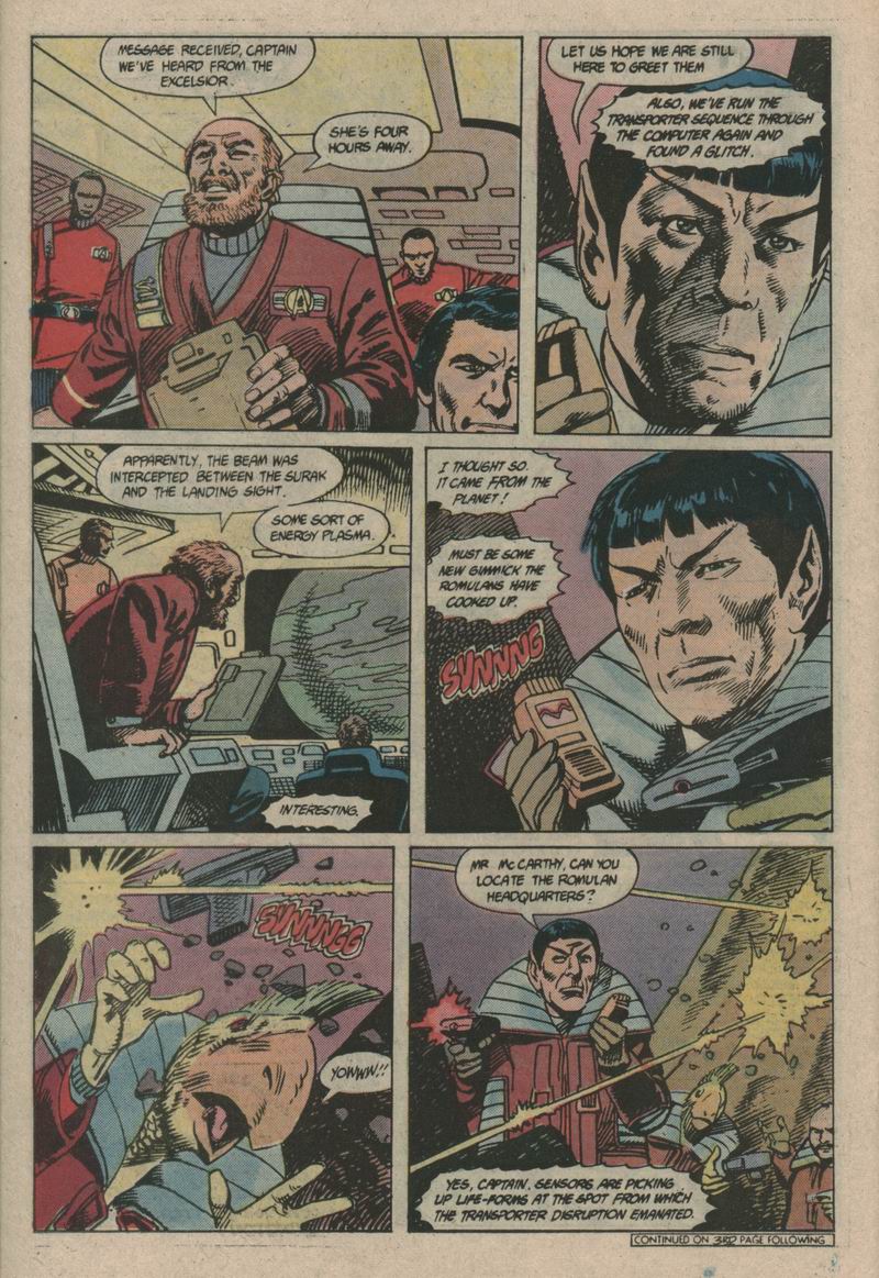 Read online Star Trek (1984) comic -  Issue #26 - 17