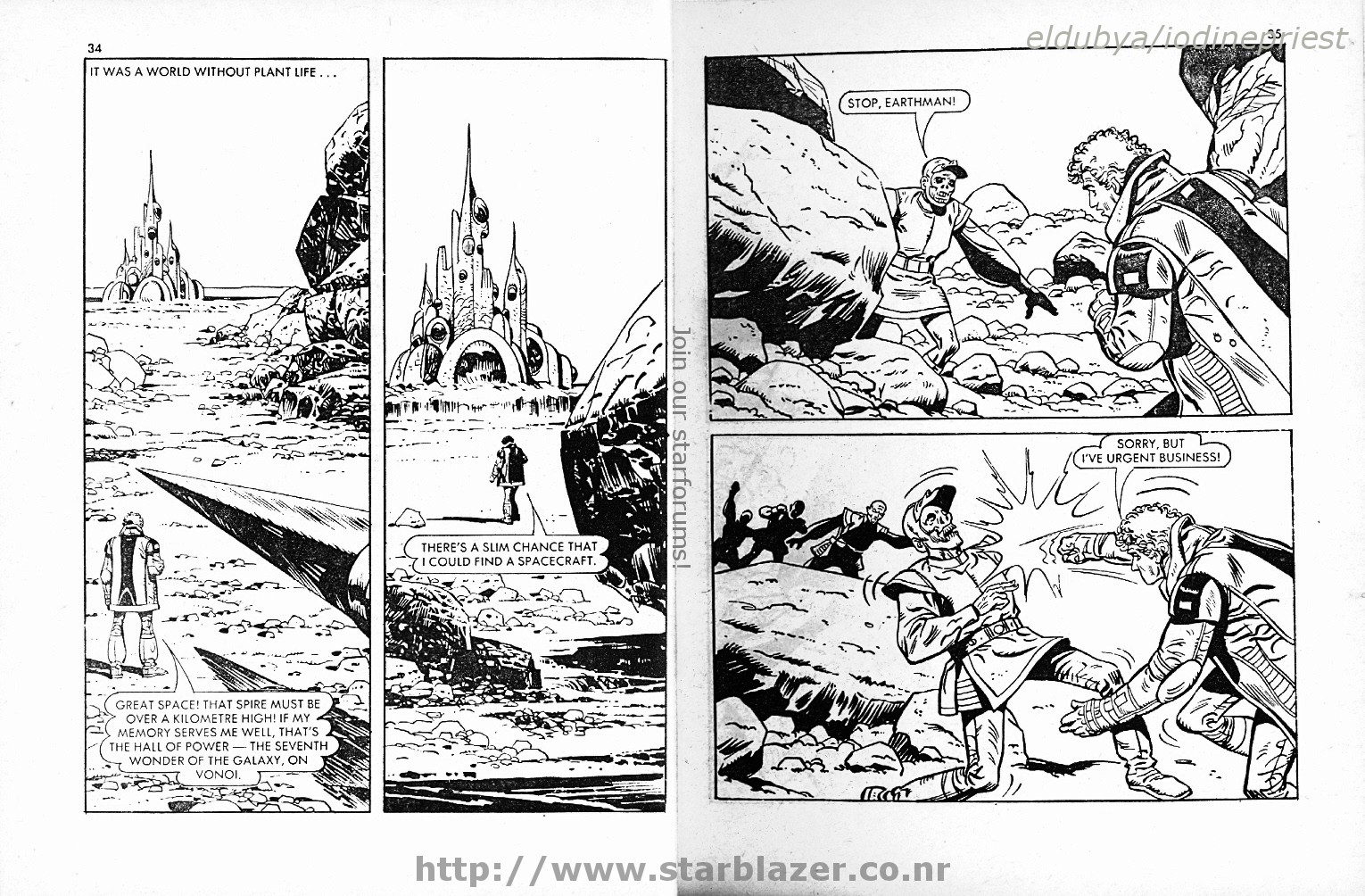 Read online Starblazer comic -  Issue #153 - 19