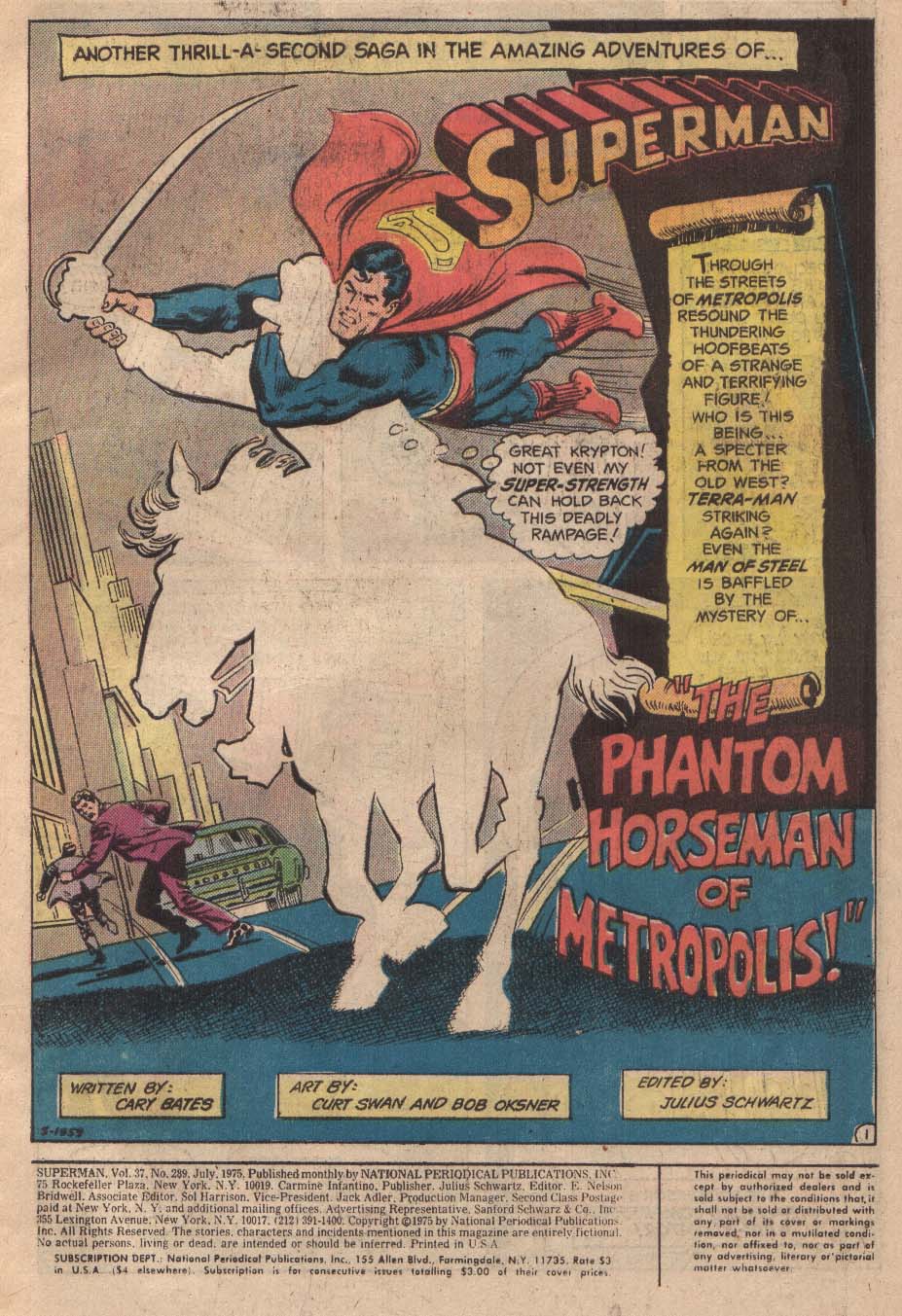 Read online Superman (1939) comic -  Issue #289 - 2