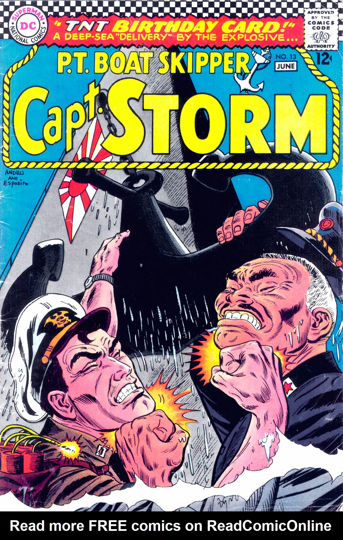 Read online Capt. Storm comic -  Issue #13 - 1
