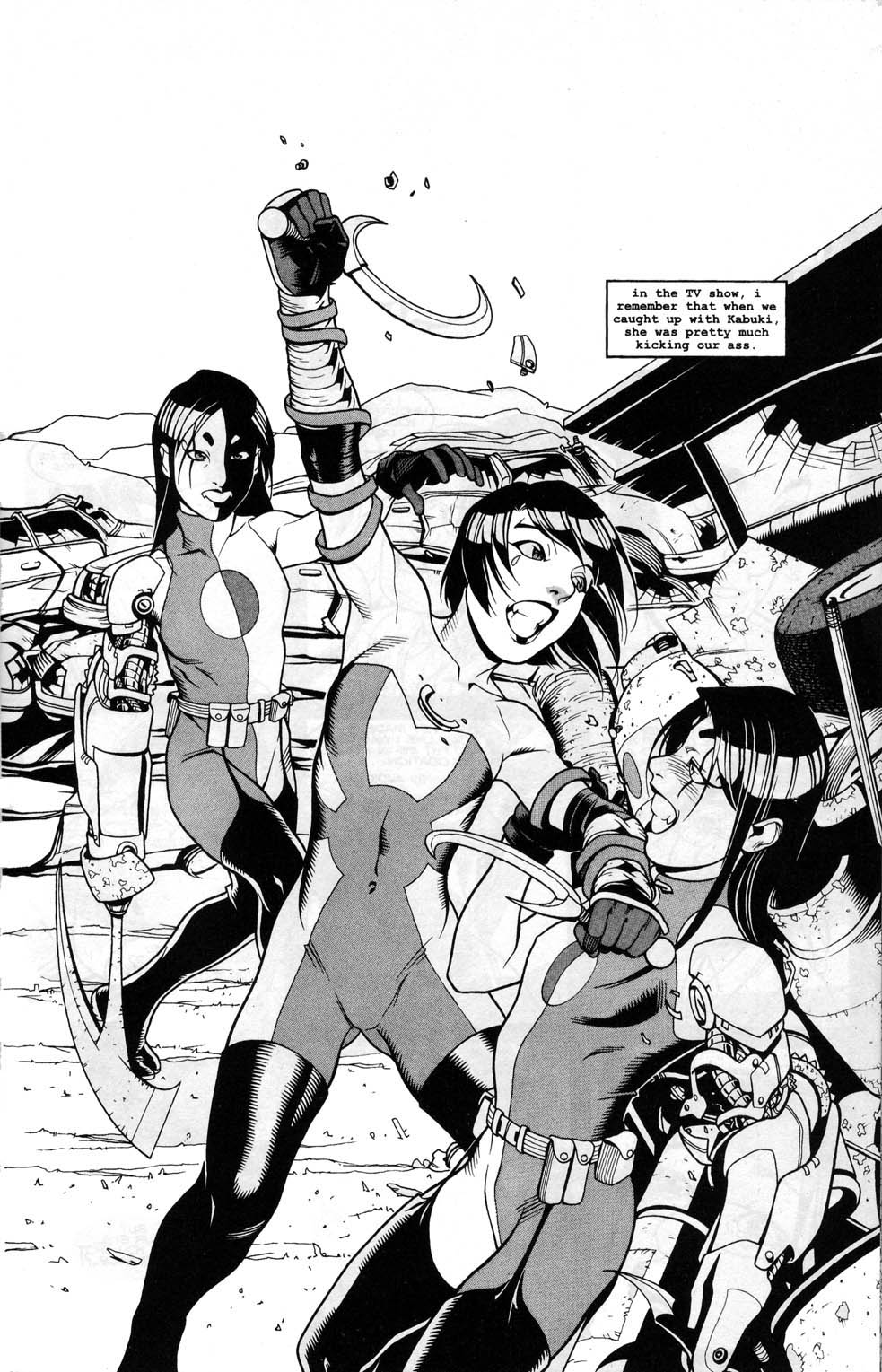 Read online Kabuki Agents: Scarab comic -  Issue #8 - 8