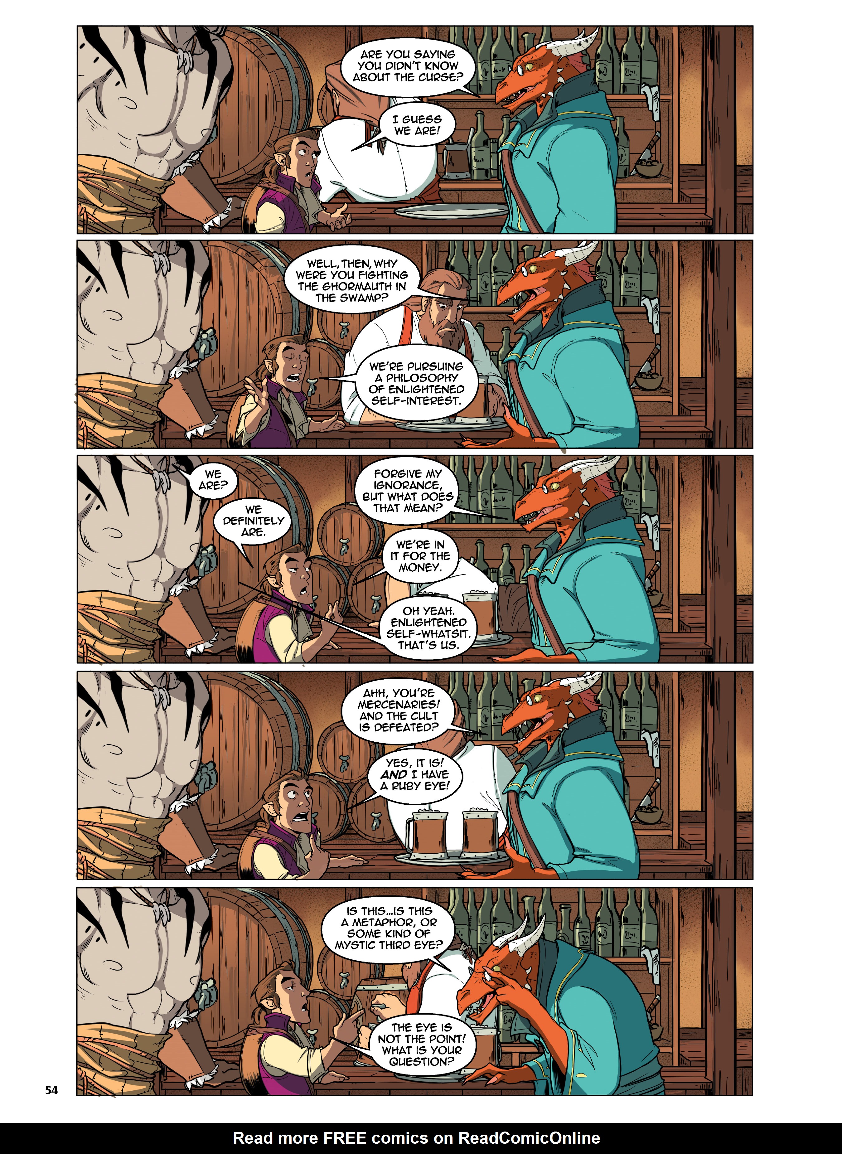 Read online Critical Role Vox Machina Origins comic -  Issue # (2019) _TPB Library Edition (Part 1) - 57