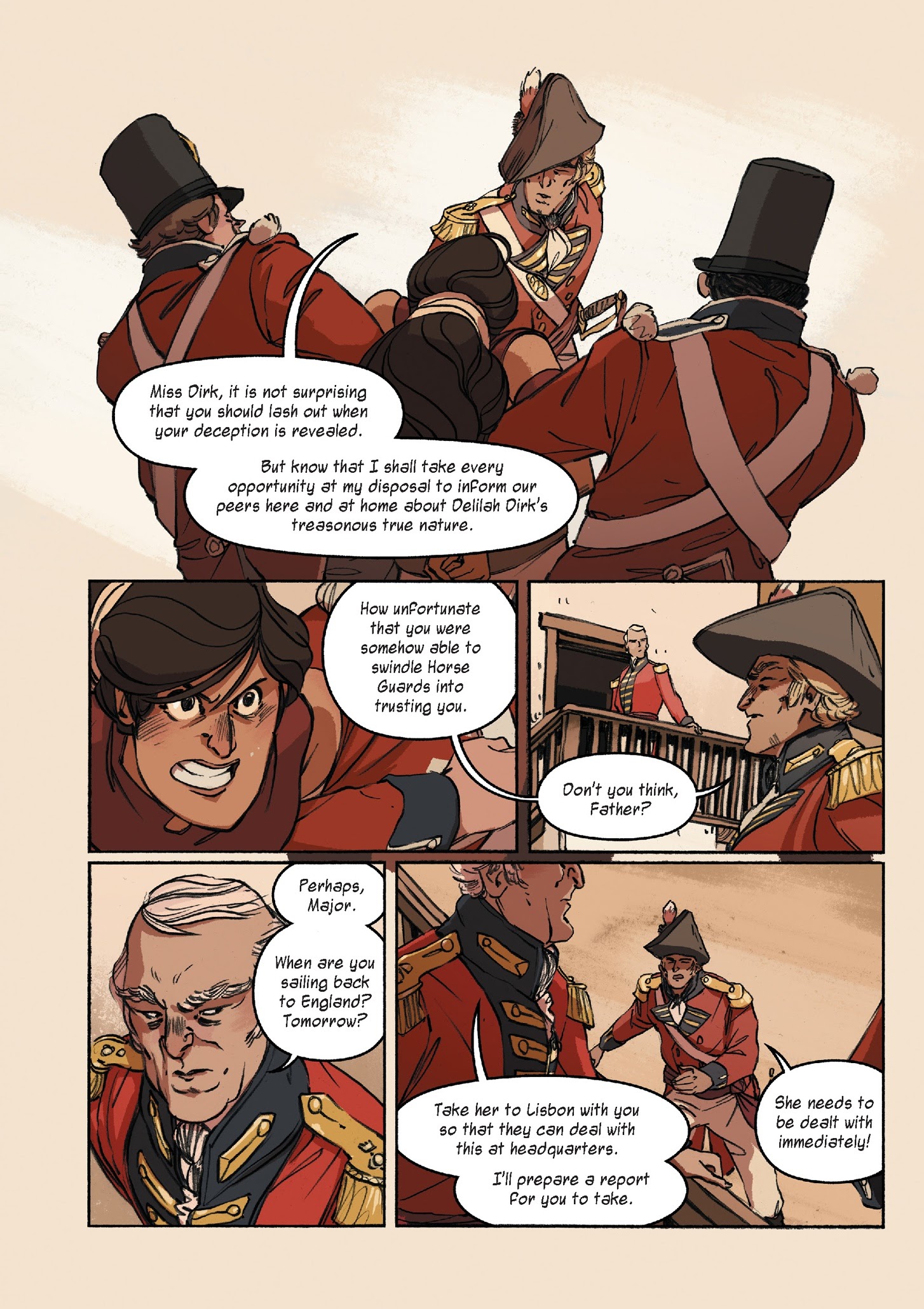 Read online Delilah Dirk and the King's Shilling comic -  Issue # TPB (Part 1) - 68
