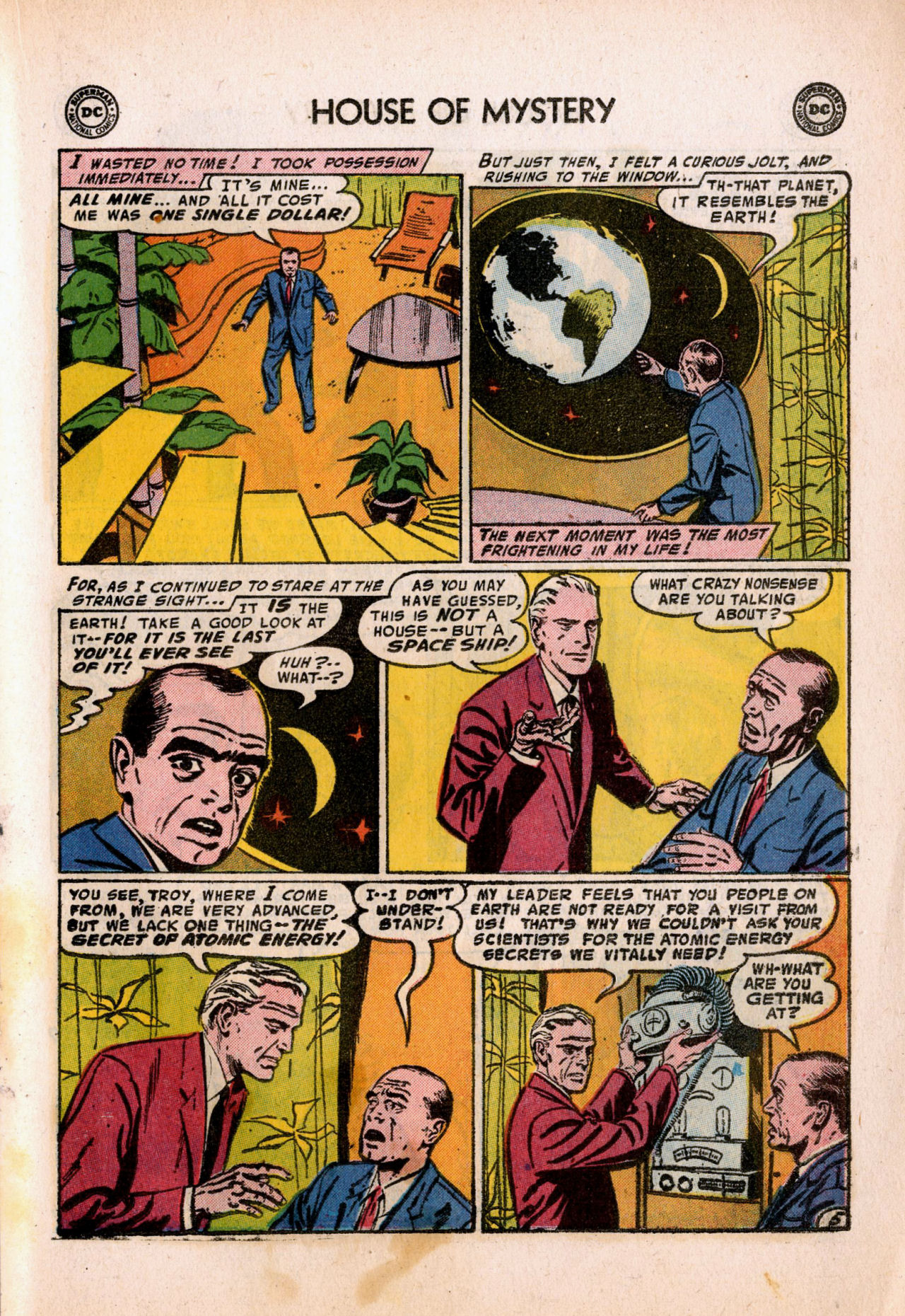 Read online House of Mystery (1951) comic -  Issue #52 - 23