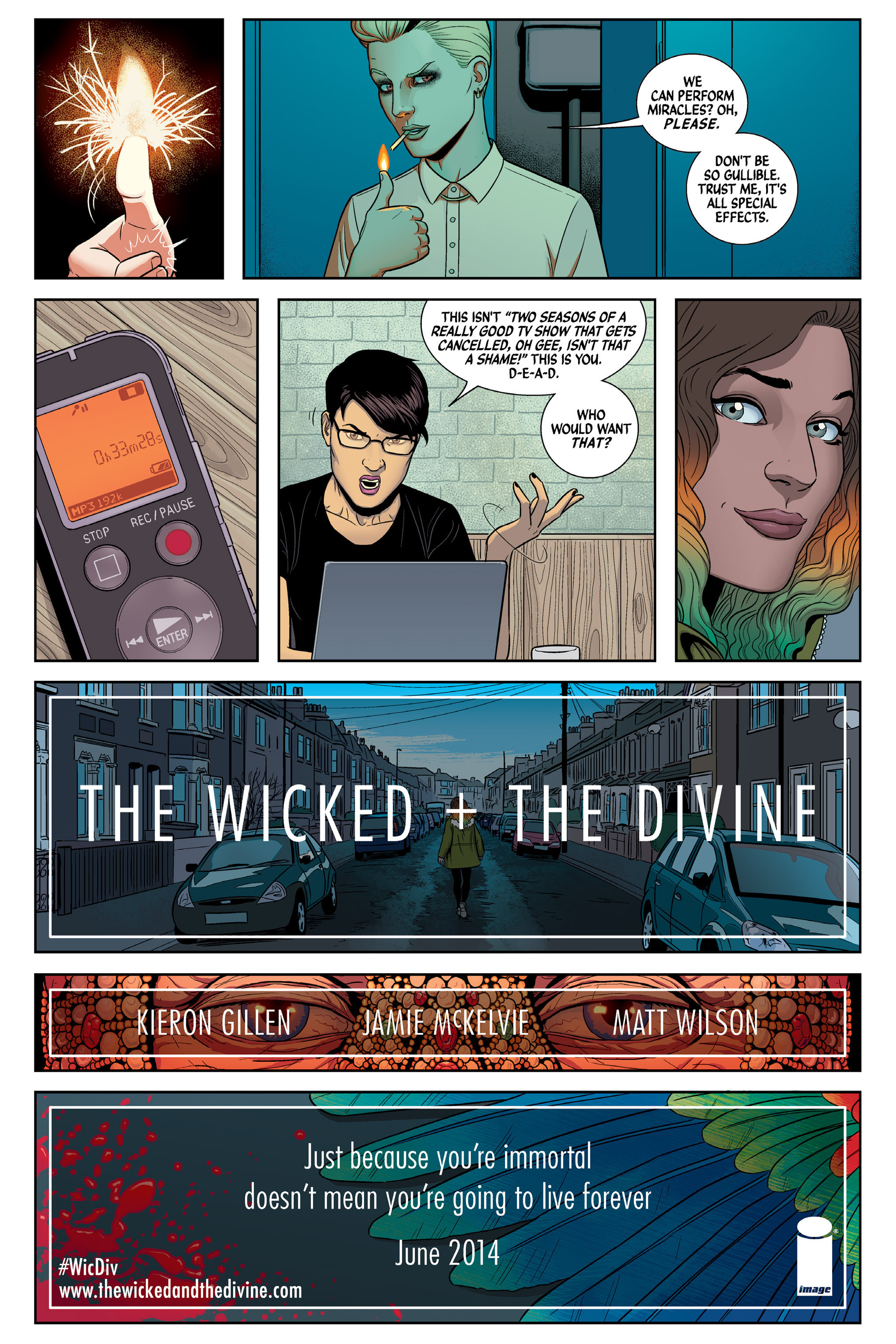 Read online The Wicked   The Divine: Book One comic -  Issue # Full (Part 2) - 148