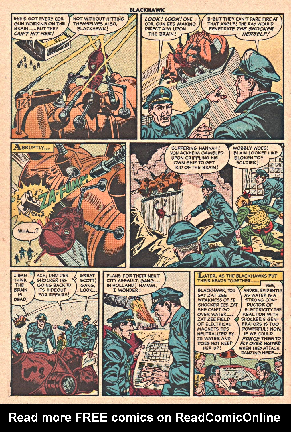Read online Blackhawk (1957) comic -  Issue #81 - 10