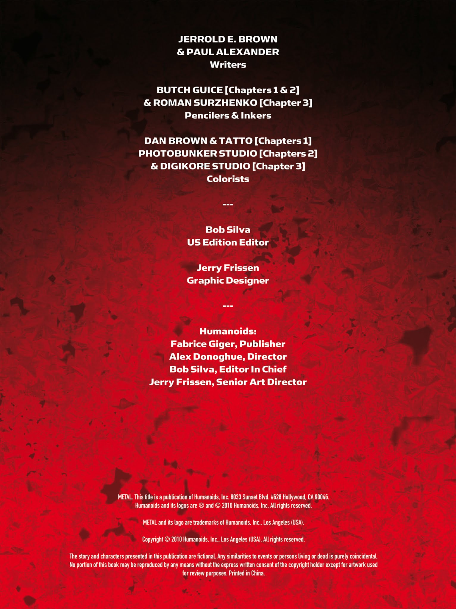 Read online Metal comic -  Issue #1 - 3
