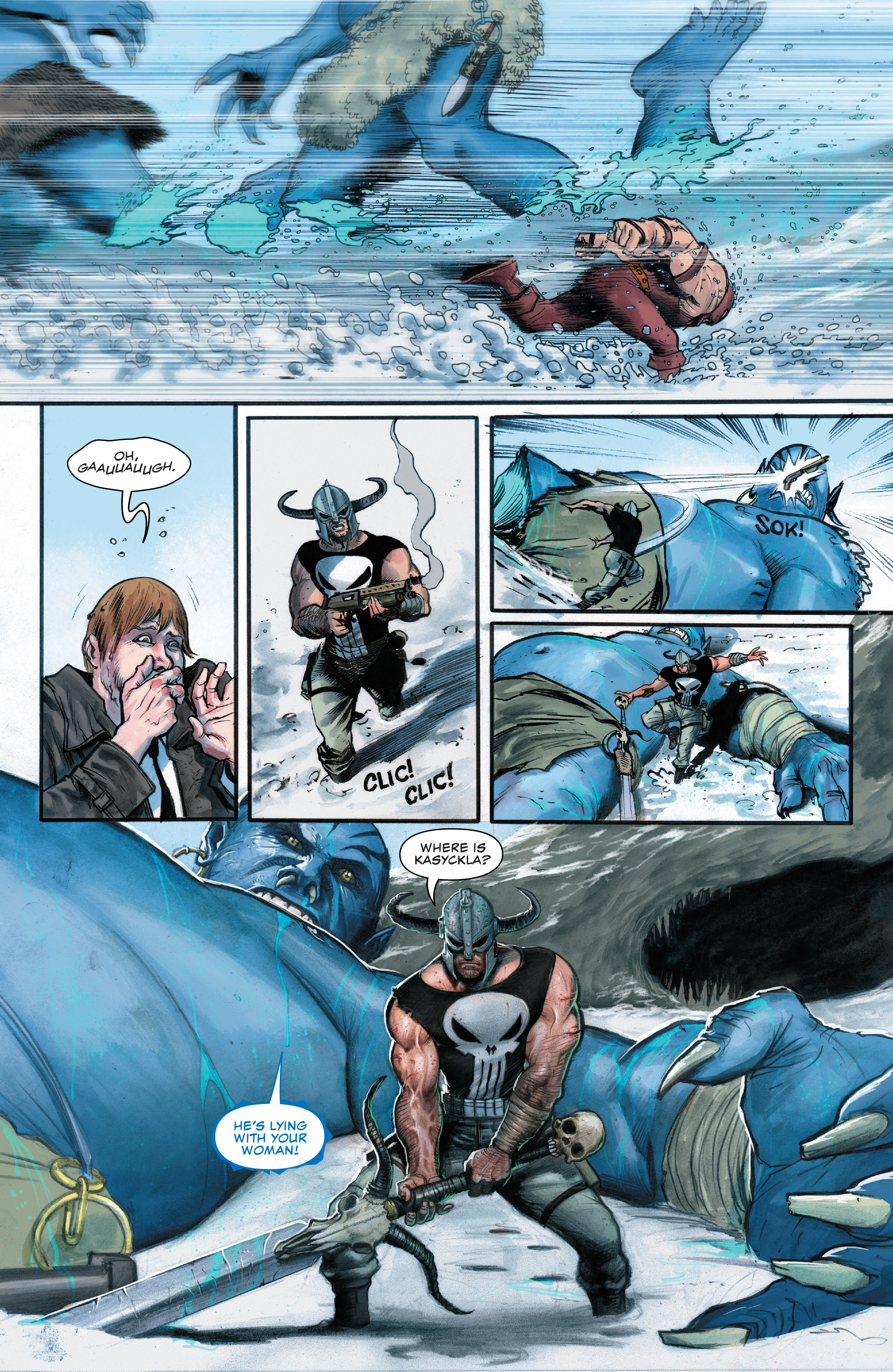 Read online Punisher Kill Krew comic -  Issue #3 - 8