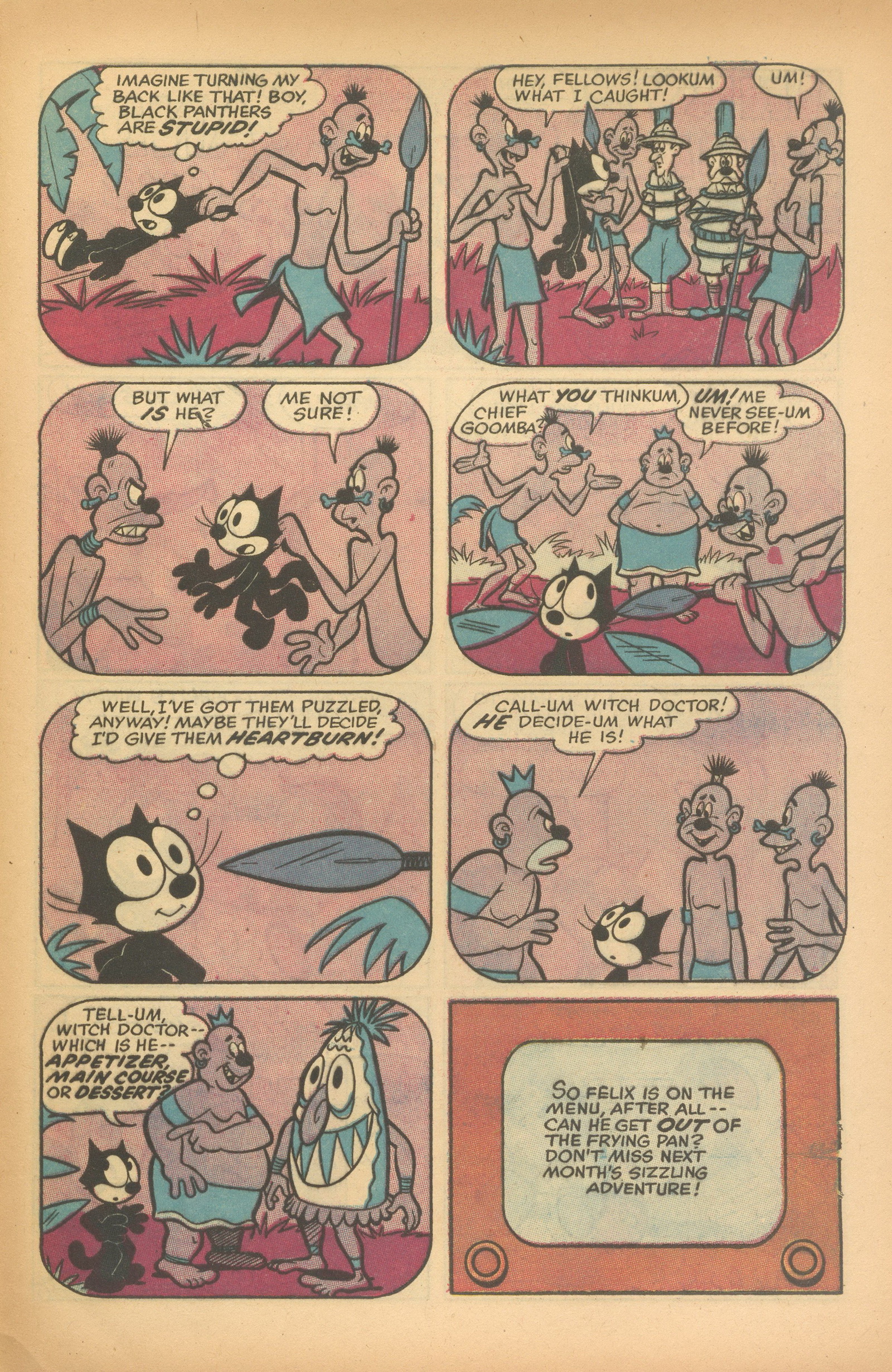 Read online Felix the Cat (1955) comic -  Issue #86 - 28