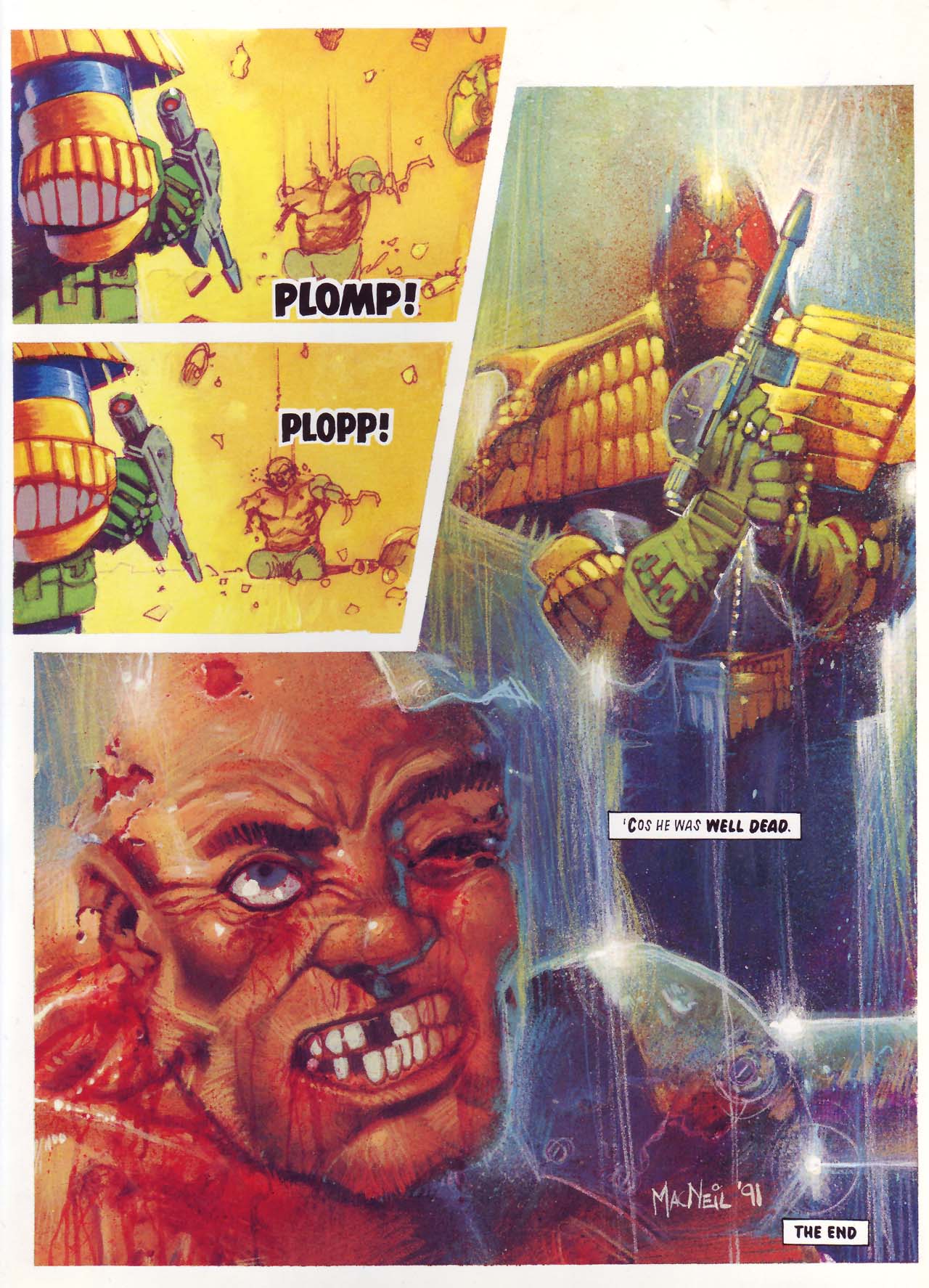 Read online Judge Dredd: Mechanismo comic -  Issue # TPB - 112